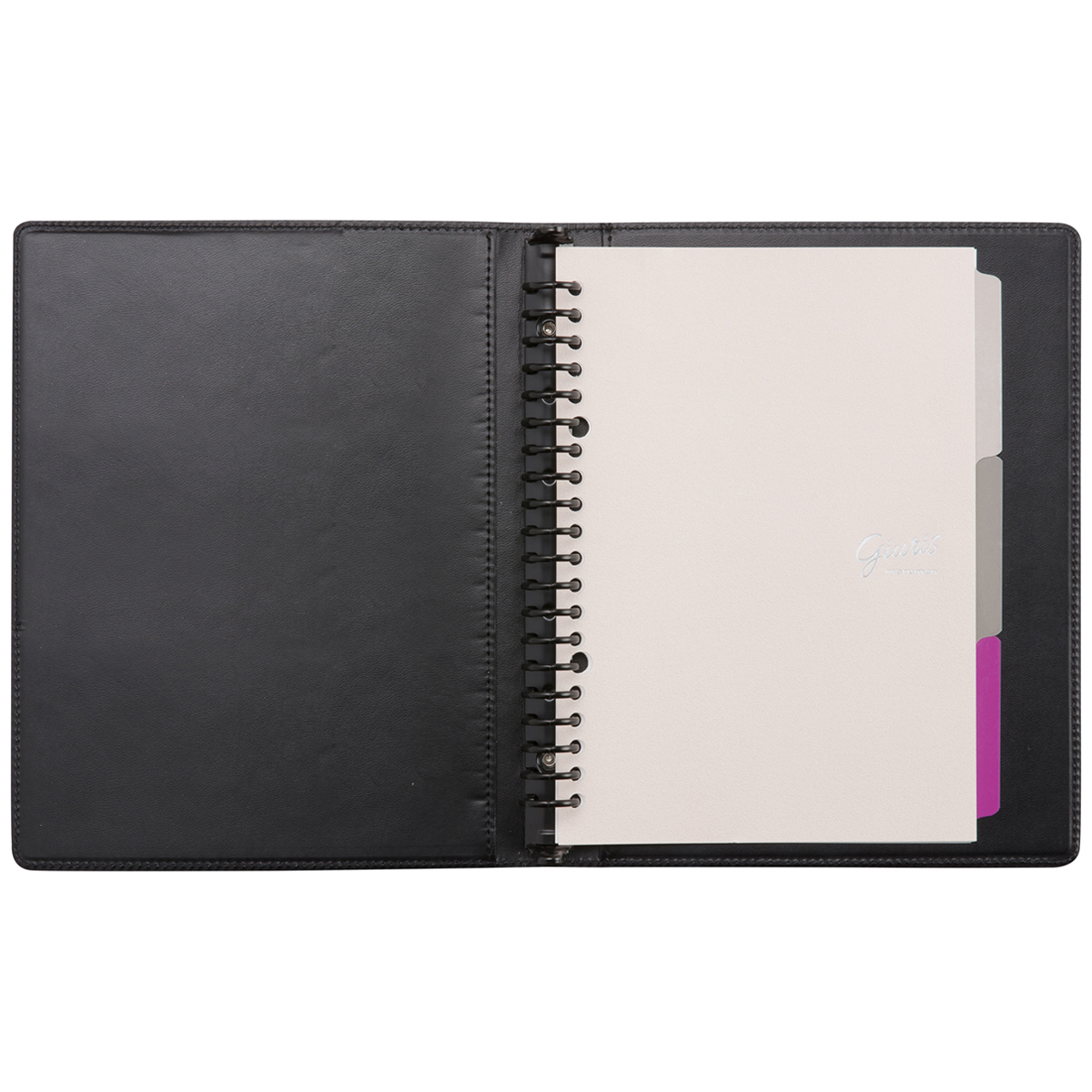 マルマン　Ａ５　バインダー　ジウリス　Ｄブラウン