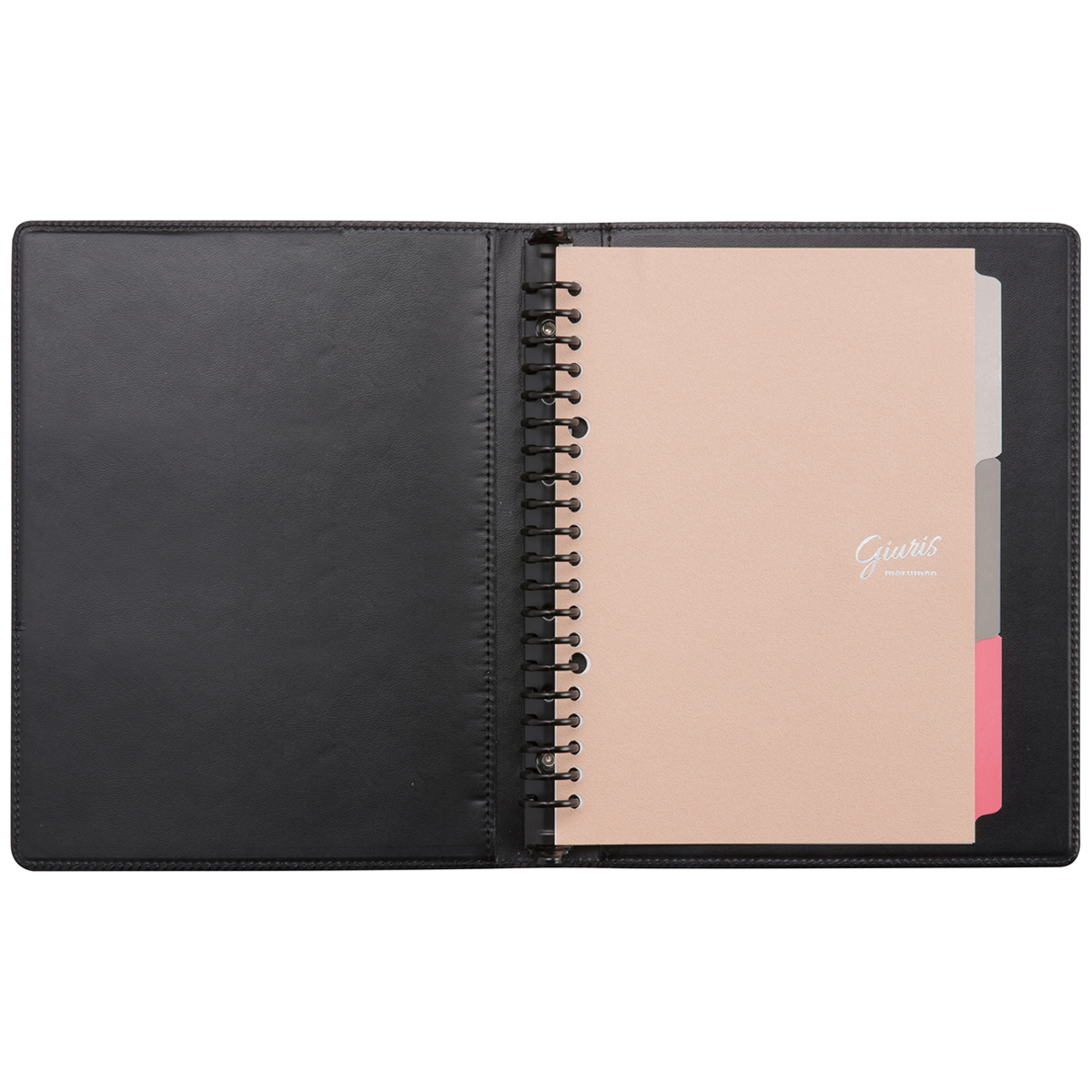 マルマン　Ａ５　バインダー　ジウリス　ライトピンク