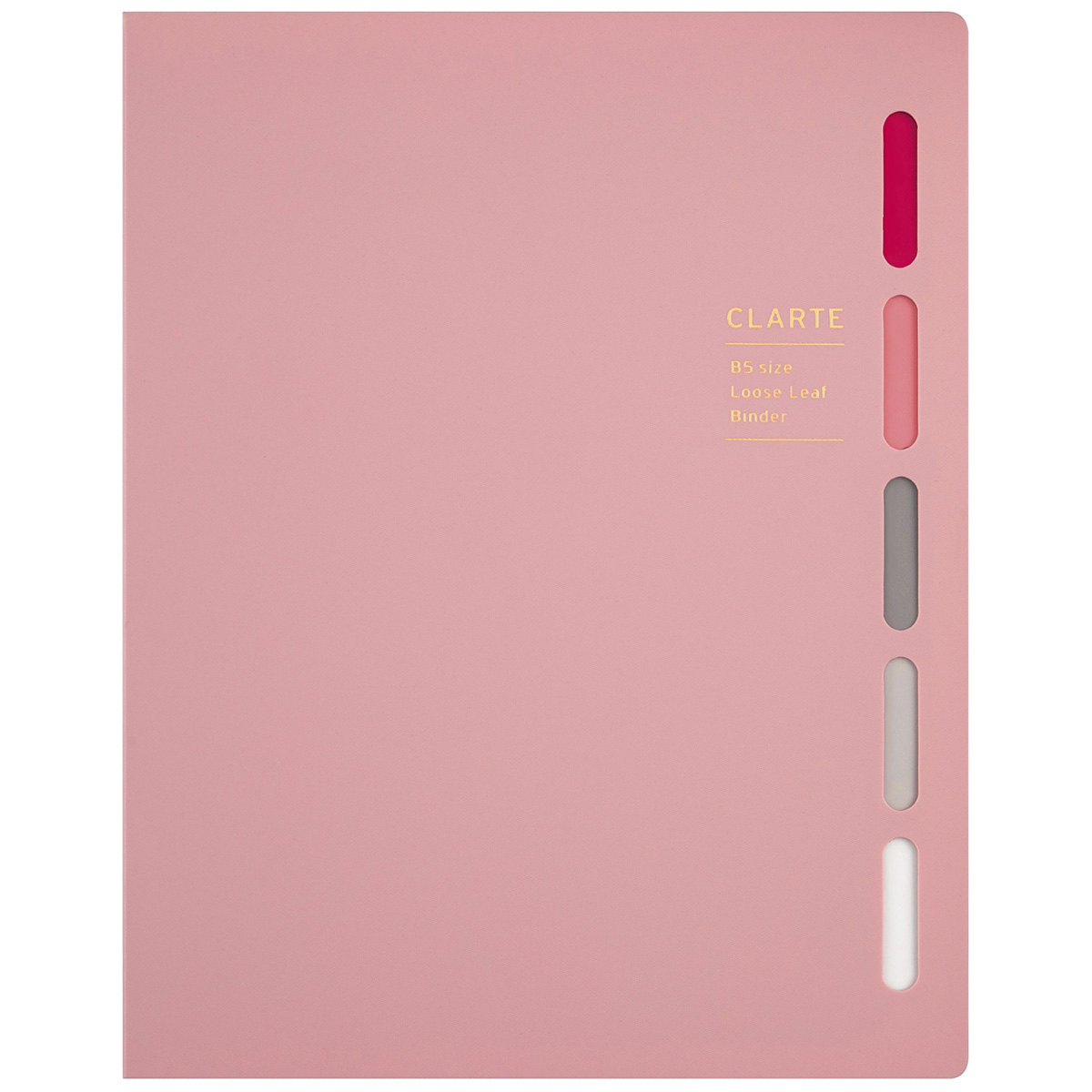 マルマン　Ｂ５　バインダー　クラルテ　ピンク