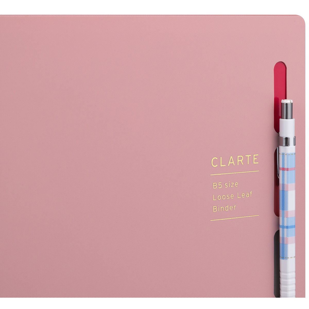 マルマン　Ｂ５　バインダー　クラルテ　ピンク