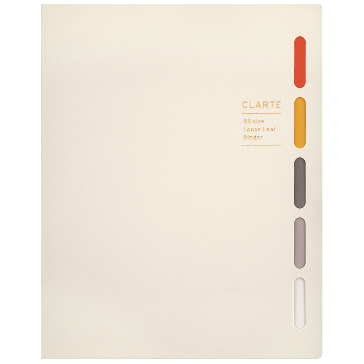 マルマン　Ｂ５　バインダー　クラルテ　アイボリー