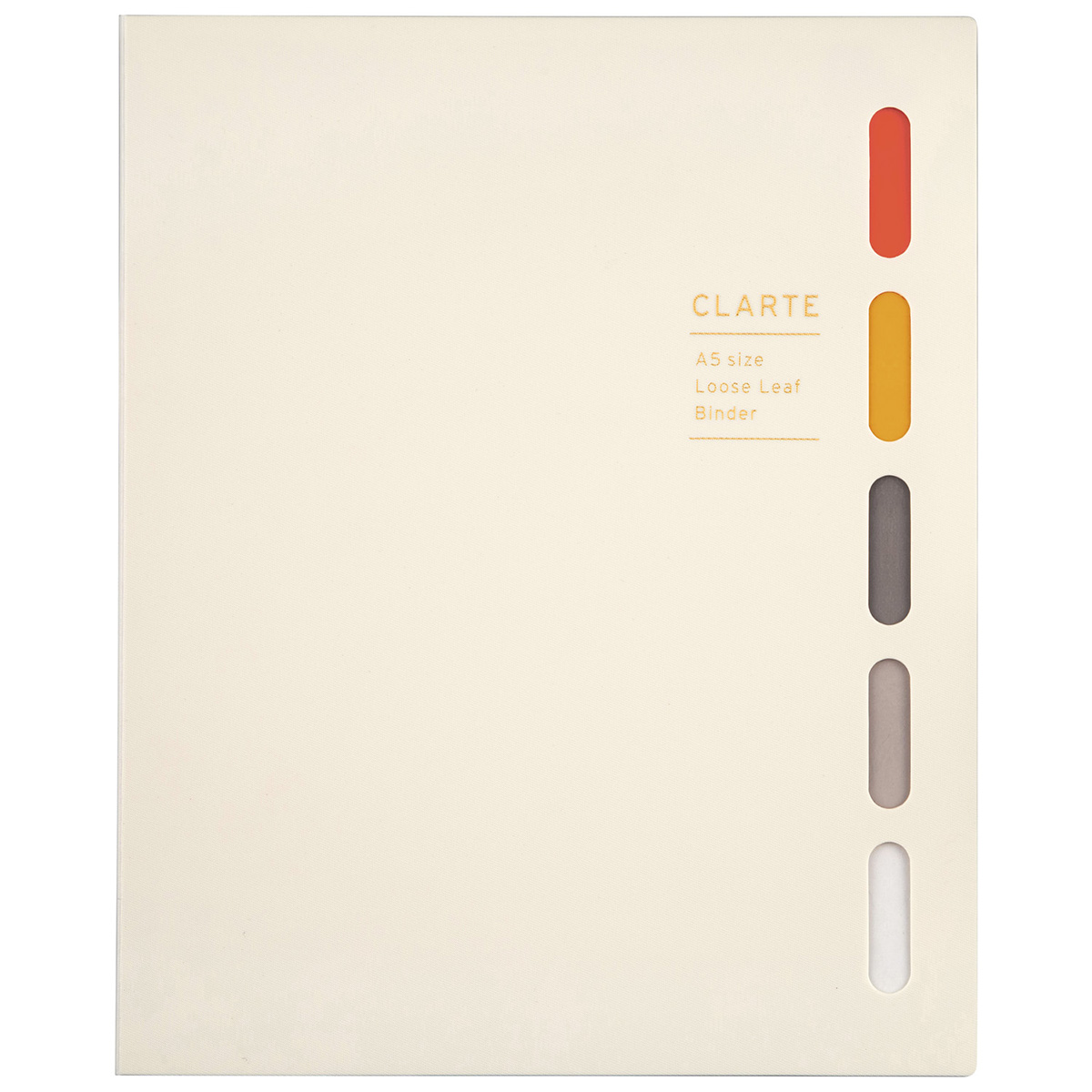 マルマン　Ａ５　バインダー　クラルテ　アイボリー