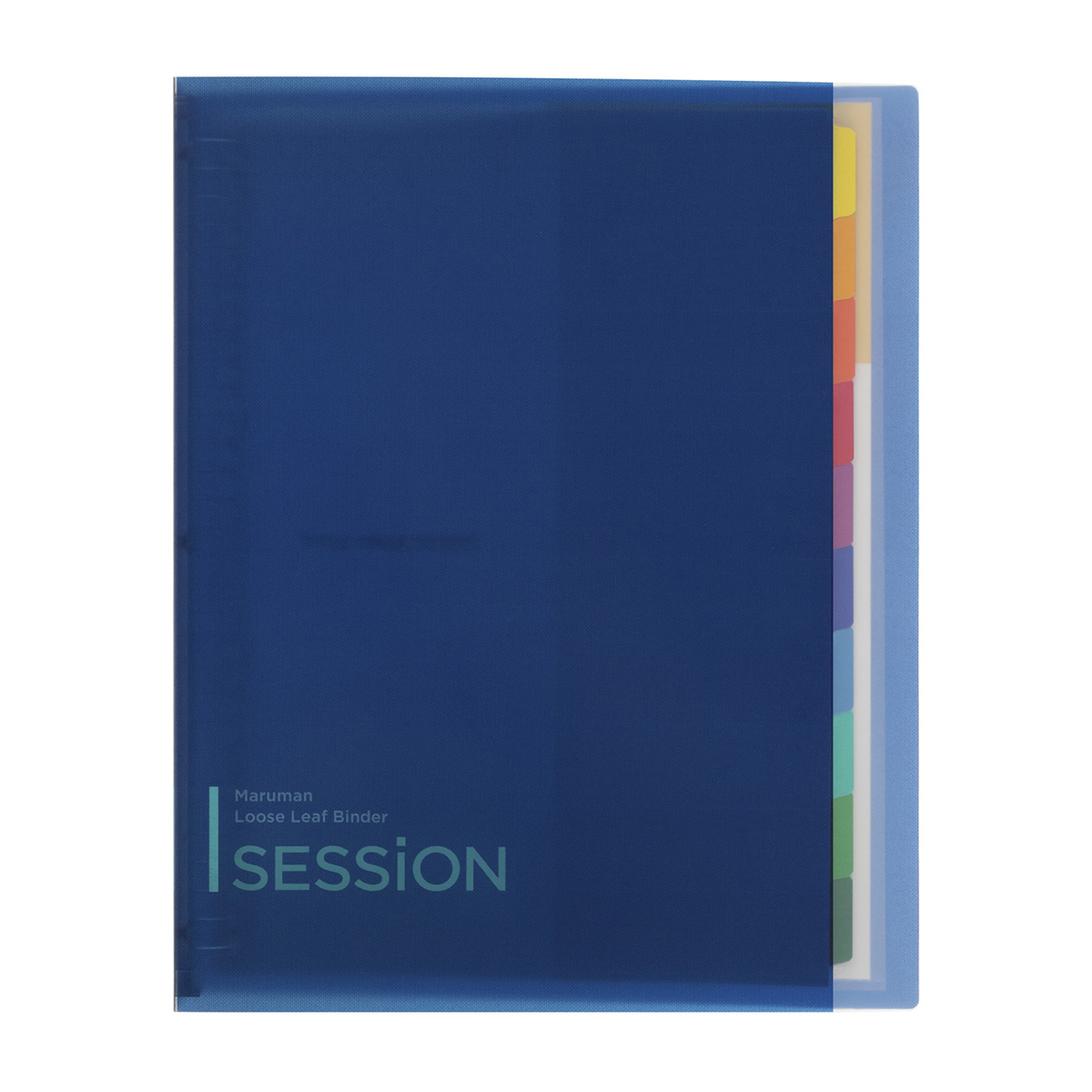 マルマン　Ａ４　バインダー　セッション　ブルー