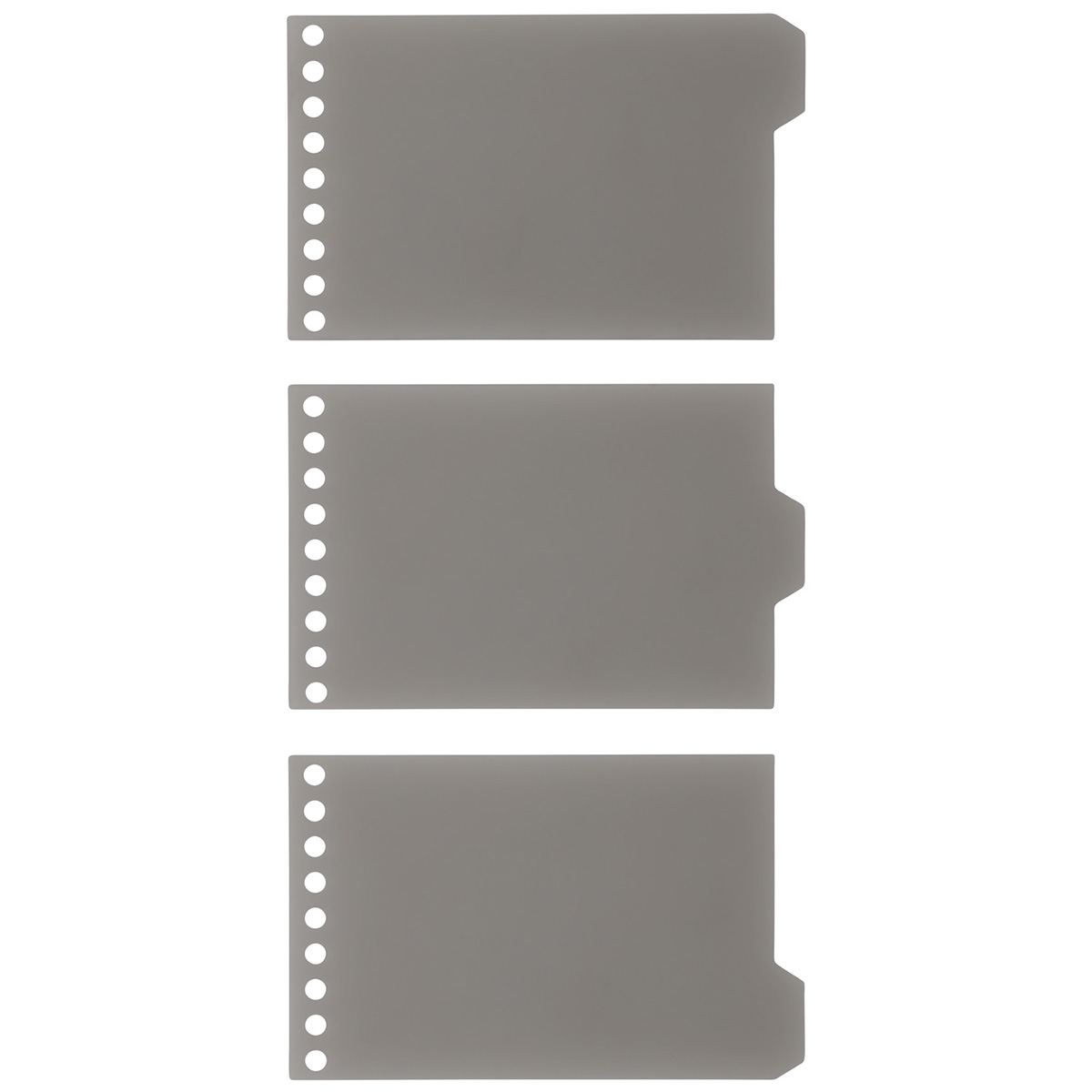 マルマン　ミニサイズ　バインダー　イントゥーワン＋　グレー　