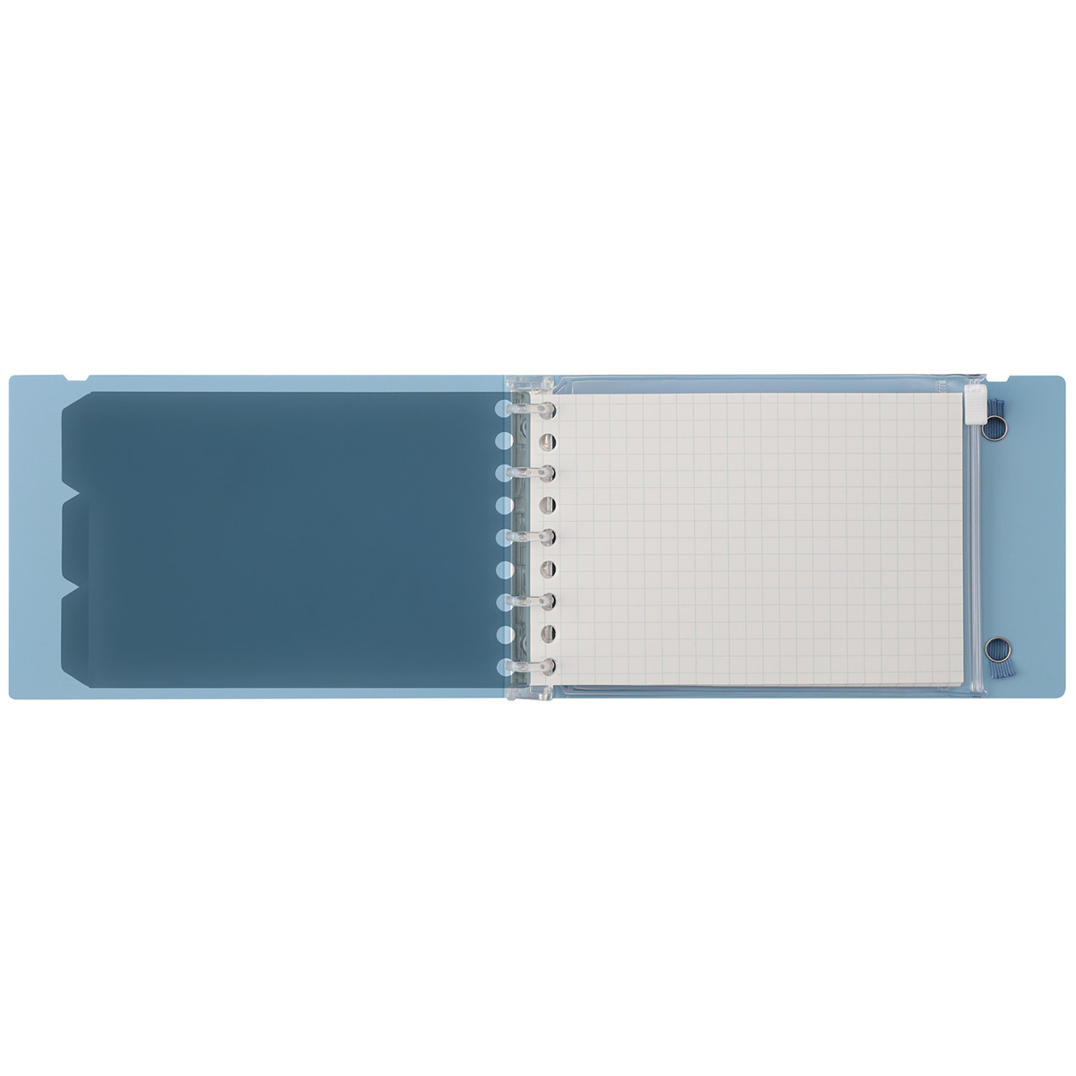 マルマン　ミニサイズ　バインダー　イントゥーワン＋　ライトブルー