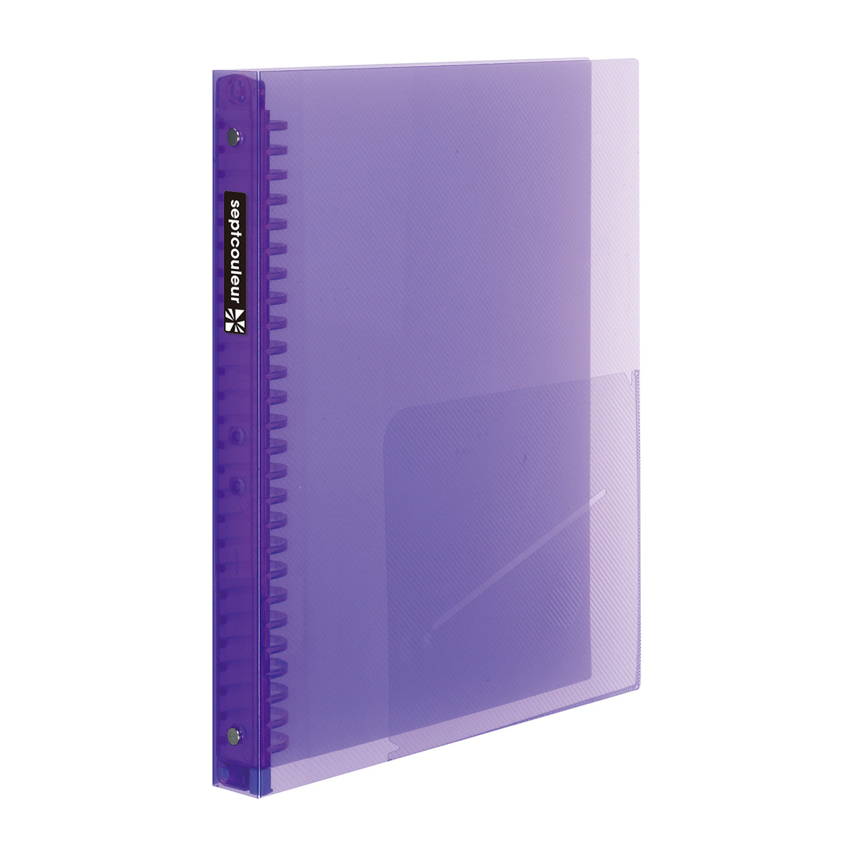 マルマン　Ｂ５　バインダー　セプトクルール　パープル