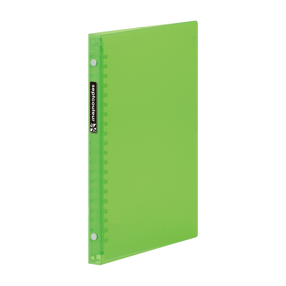 マルマン　Ａ５　ルーズリーフバインダー20穴　セプトクルール　グリーン