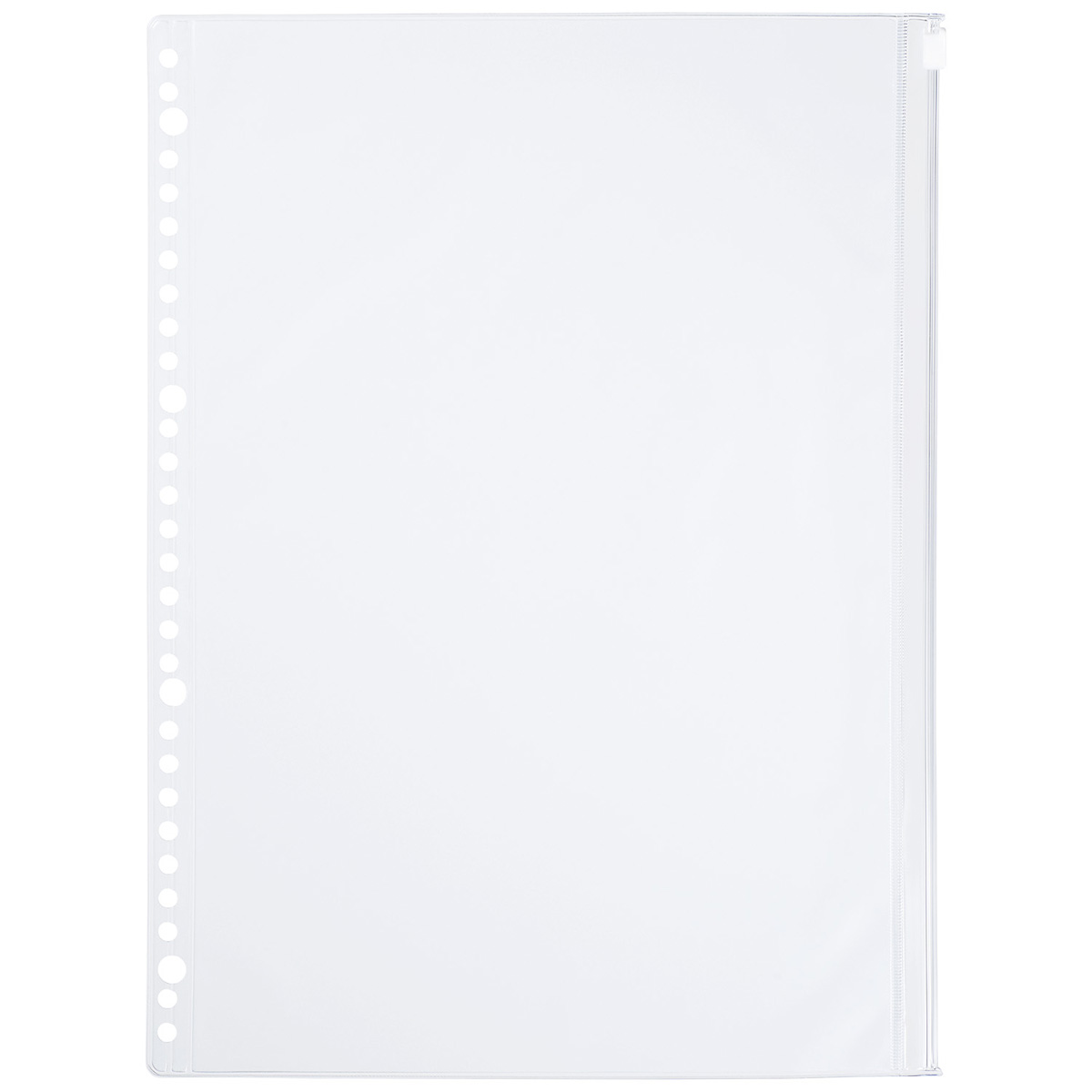 マルマン　Ａ４　ファスナー付ホルダーリーフ　　１枚