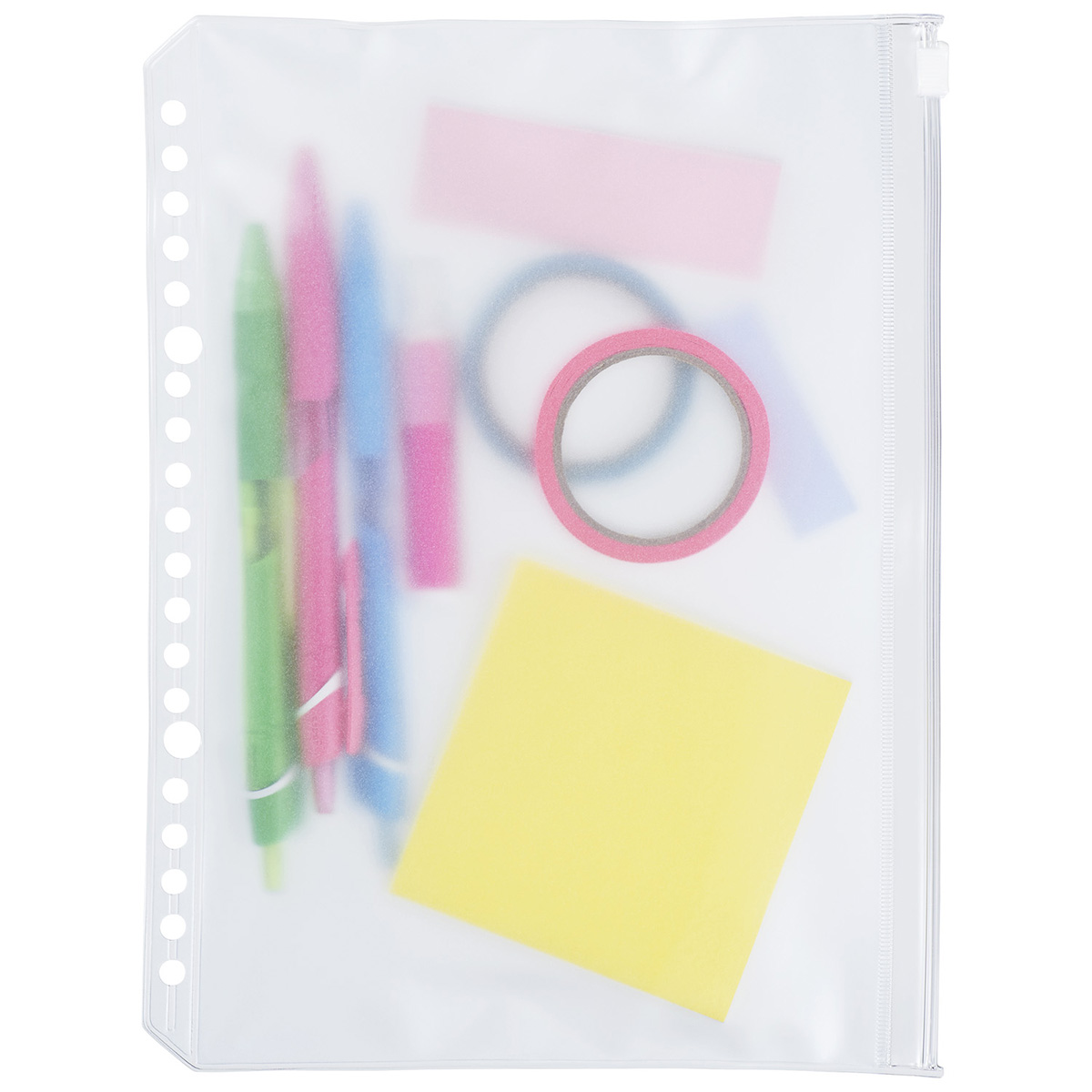 マルマン　Ａ５　ファスナー付ホルダーリーフ　　１枚