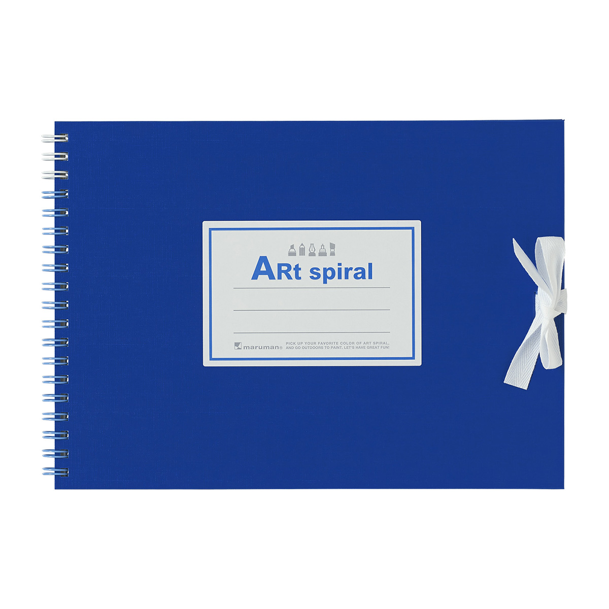 マルマン　スケッチブック　アートスパイラル　Ｆ１　ブルー　２４枚