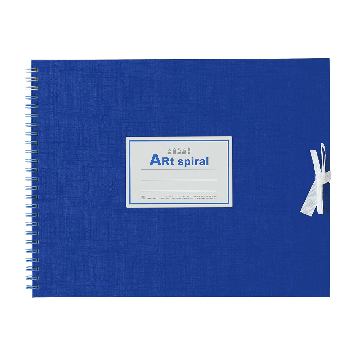 マルマン　スケッチブック　アートスパイラル　Ｆ３　ブルー　２４枚
