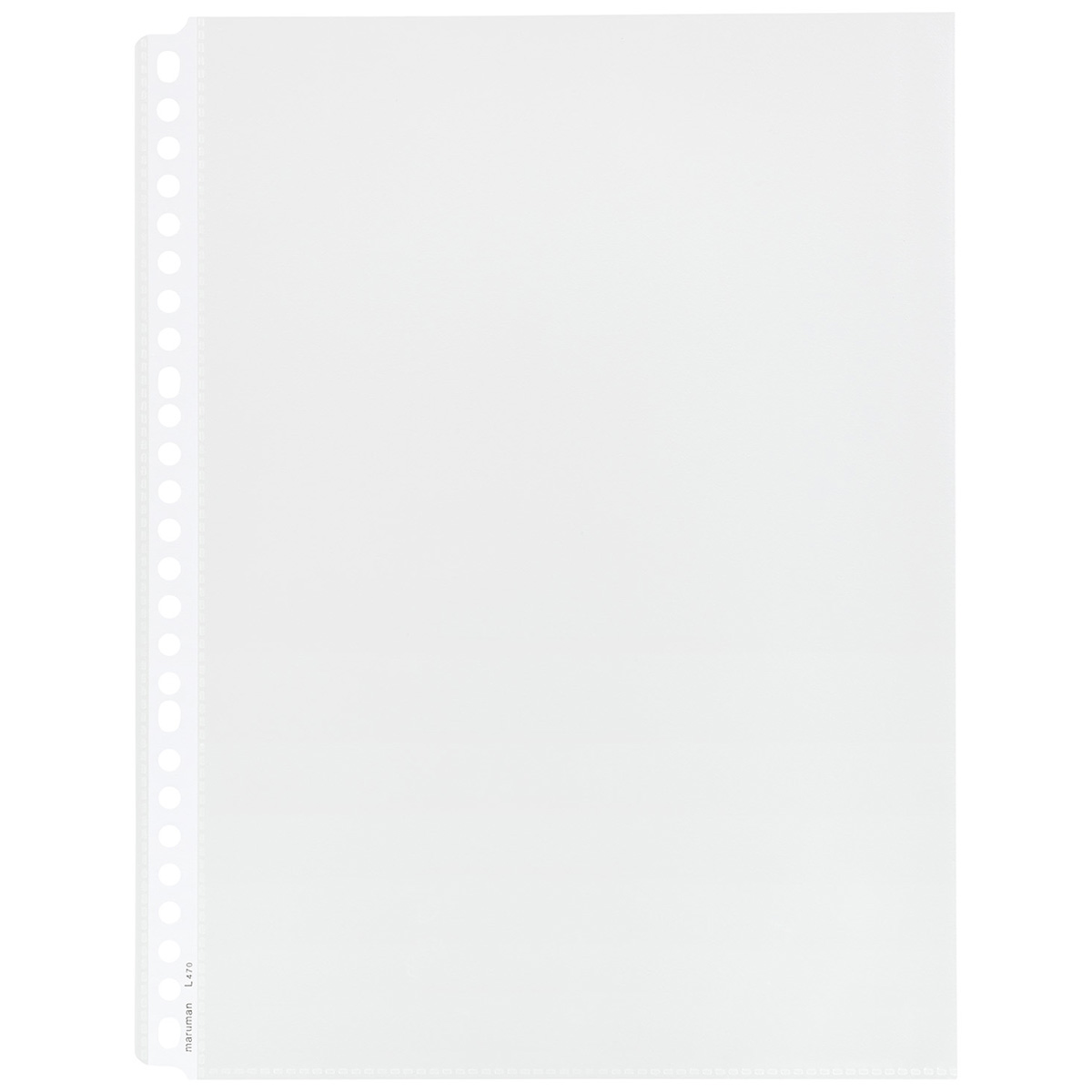 マルマン　Ｂ５　クリアポケットリーフ　２６穴　５０枚　５０枚