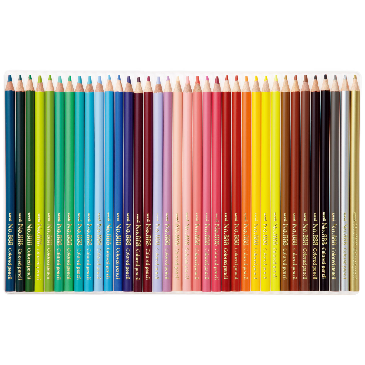 三菱鉛筆　色鉛筆８８８　３６色セット　Ｋ８８８３６Ｃ