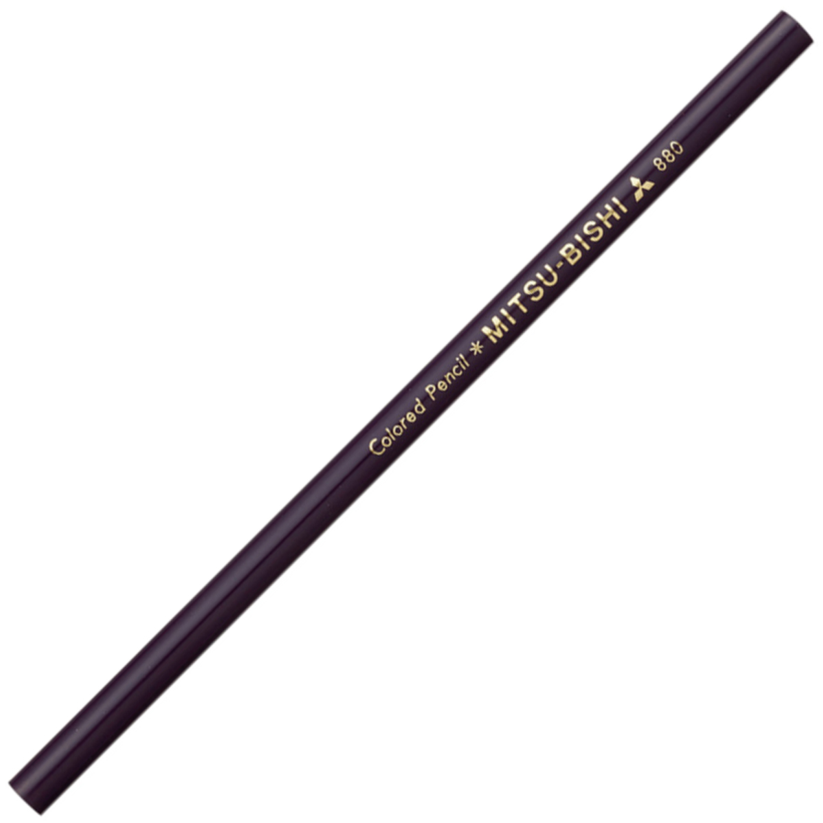 三菱鉛筆　色鉛筆８８０　紫　Ｋ８８０．１２　ダース（１２本）