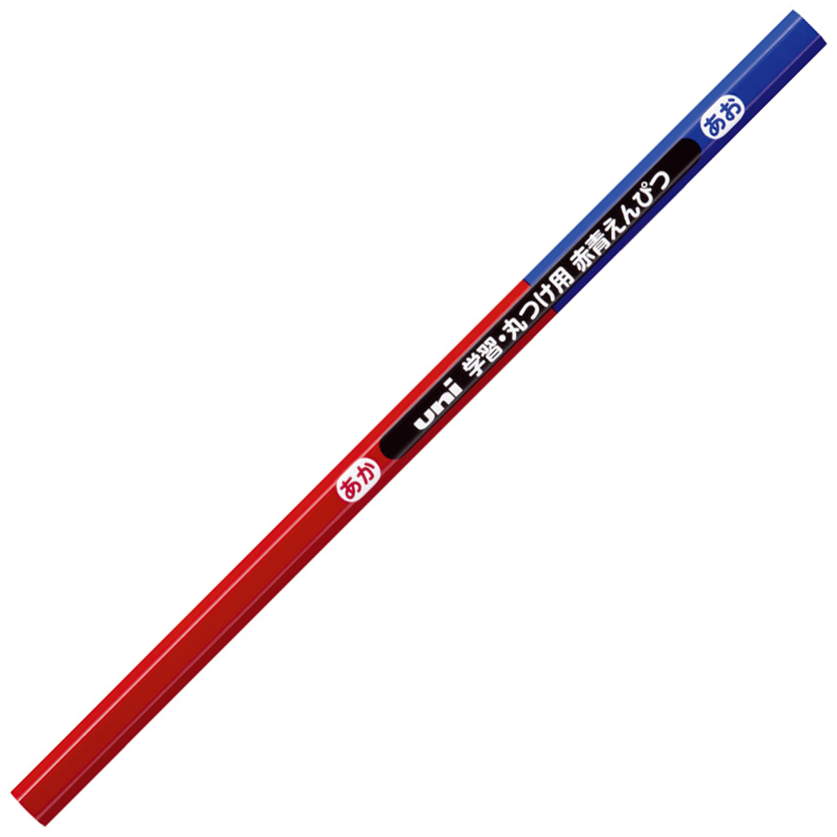 三菱鉛筆　ｕｎｉ学習・丸つけ用　赤青７：３鉛筆ＫＧＭＹＡＫＡＯ７３　ダース（１２本）