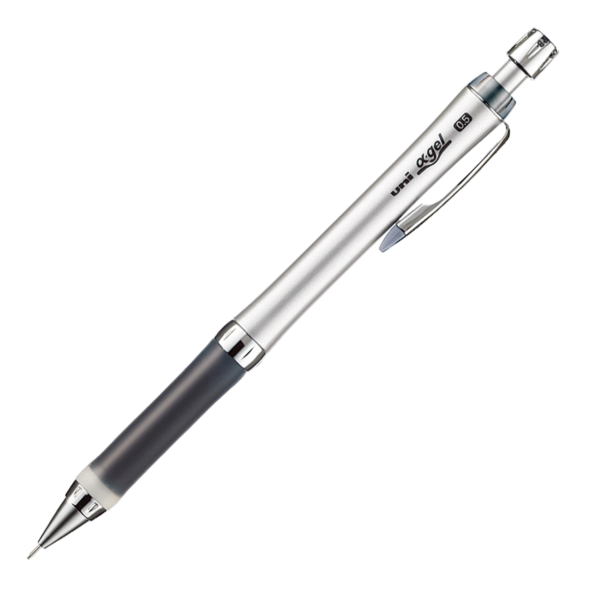 三菱鉛筆　シャープ　αゲル　スリムタイプ　０．５ｍｍ　やわらかめ　Ｍ５８０７ＧＧ１Ｐ．２４　黒