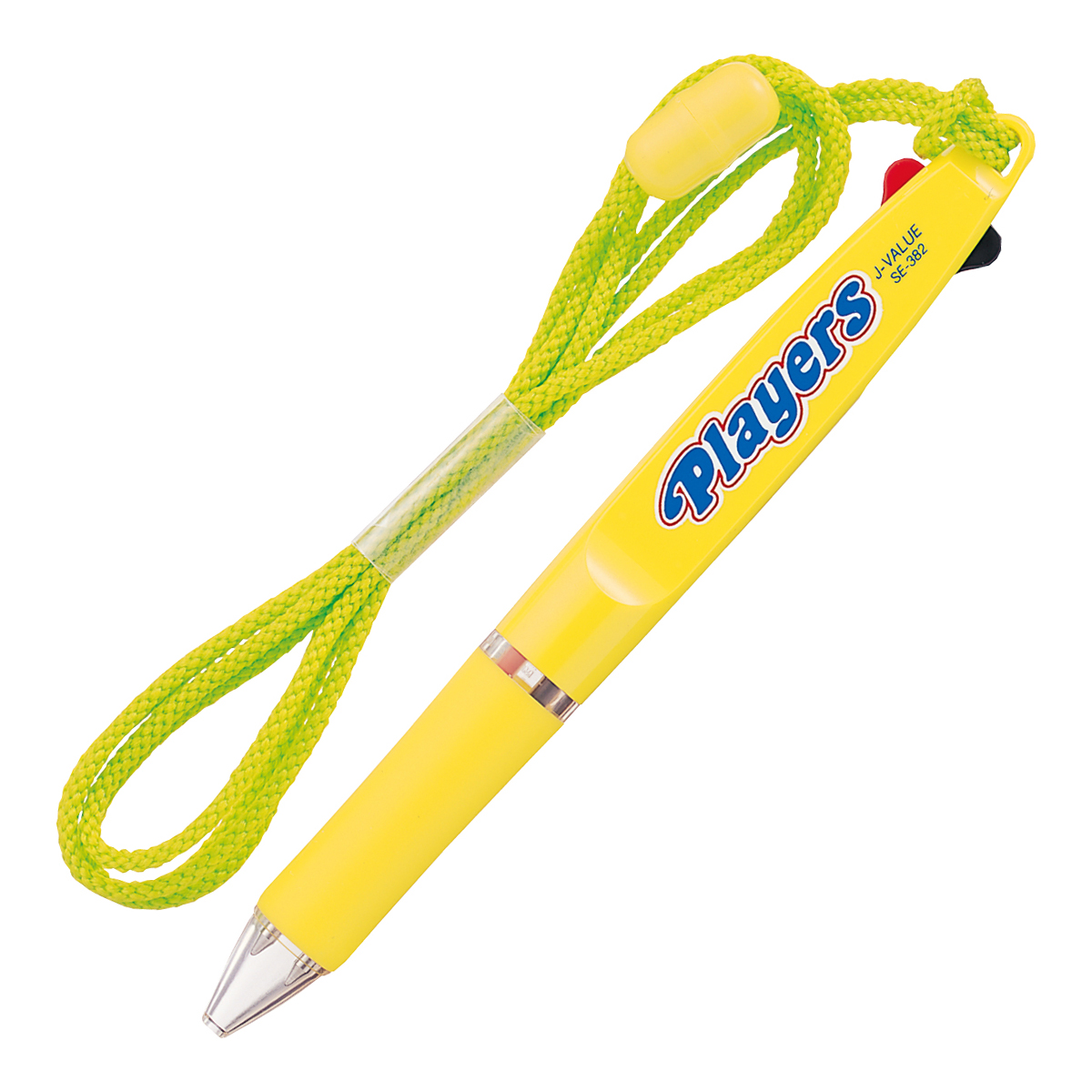 三菱鉛筆　油性２色ボールペン　プレイヤーズ　ＳＥ３８２．２　黄