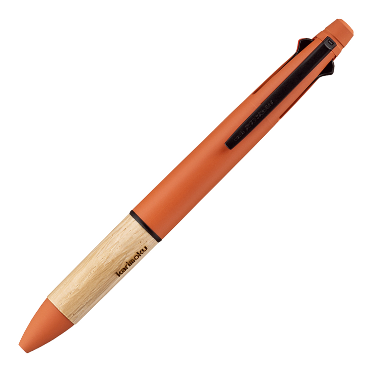 三菱鉛筆　ジェットストリーム　多機能４＆１Ｋａｒｉｍｏｋｕ　０．５ｍｍ　ＭＳＸＥ５ＫＦ０５．４　サンセットオレンジ