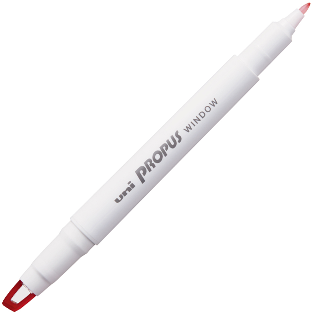 三菱鉛筆　蛍光ペン　プロパスウインドウ　ＰＵＳ１０３ＴＳ．１５　赤