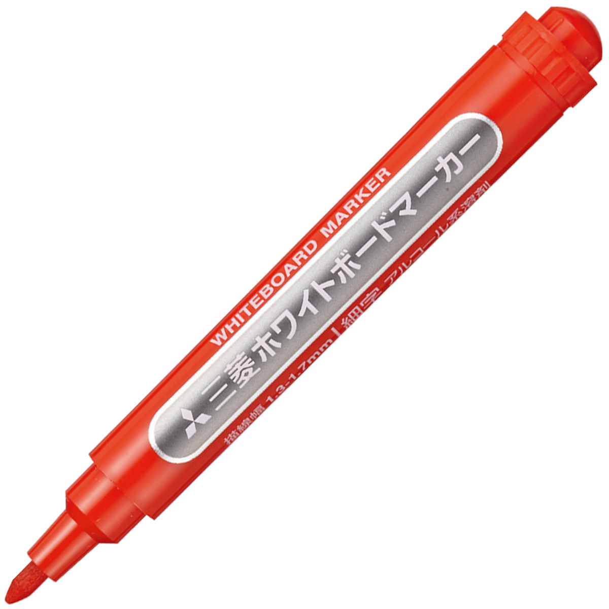 三菱鉛筆　ホワイトボートマーカー　細字　ＰＷＢ２Ｍ．１５　赤