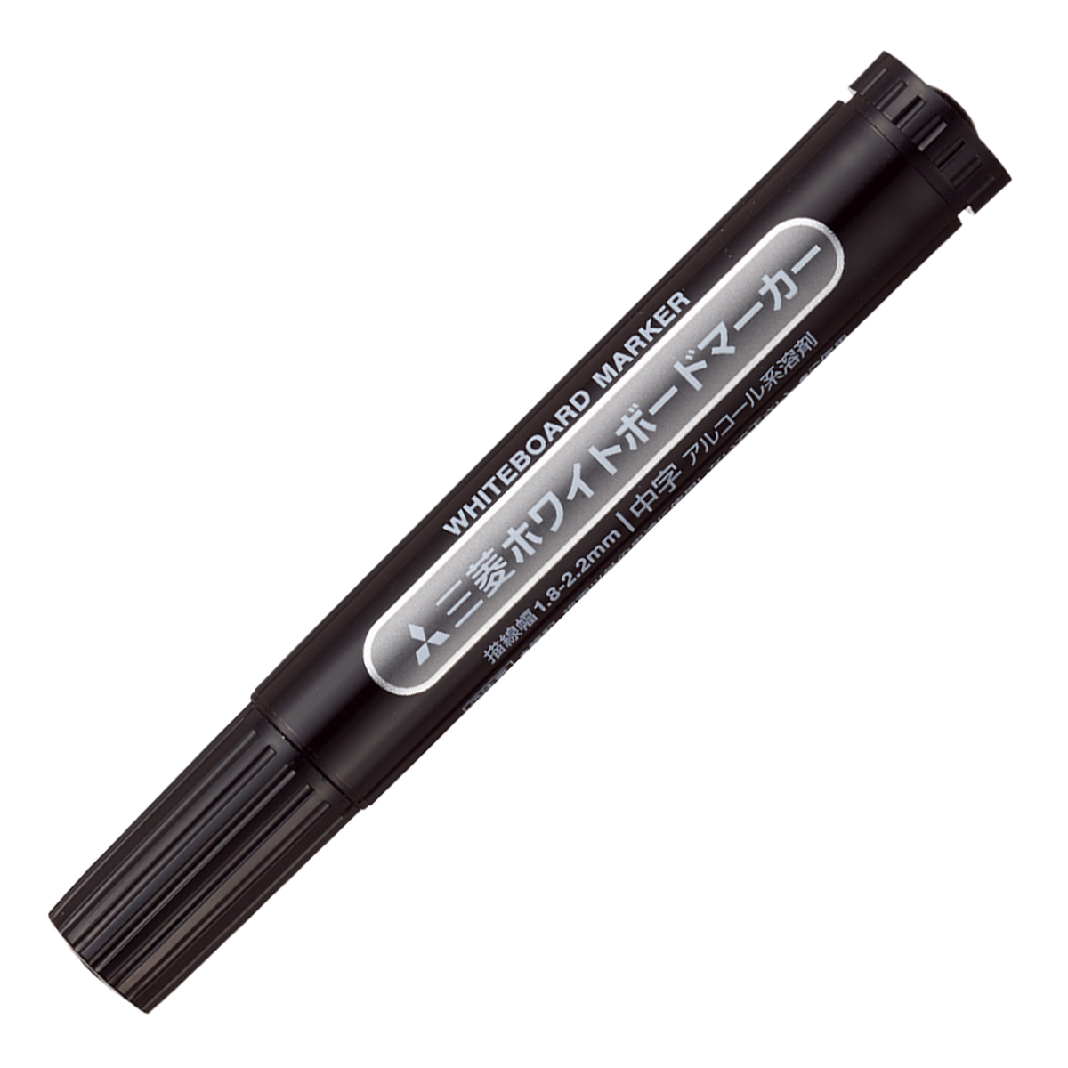 三菱鉛筆　ホワイトボートマーカー　中字　ＰＷＢ４Ｍ．２４　黒
