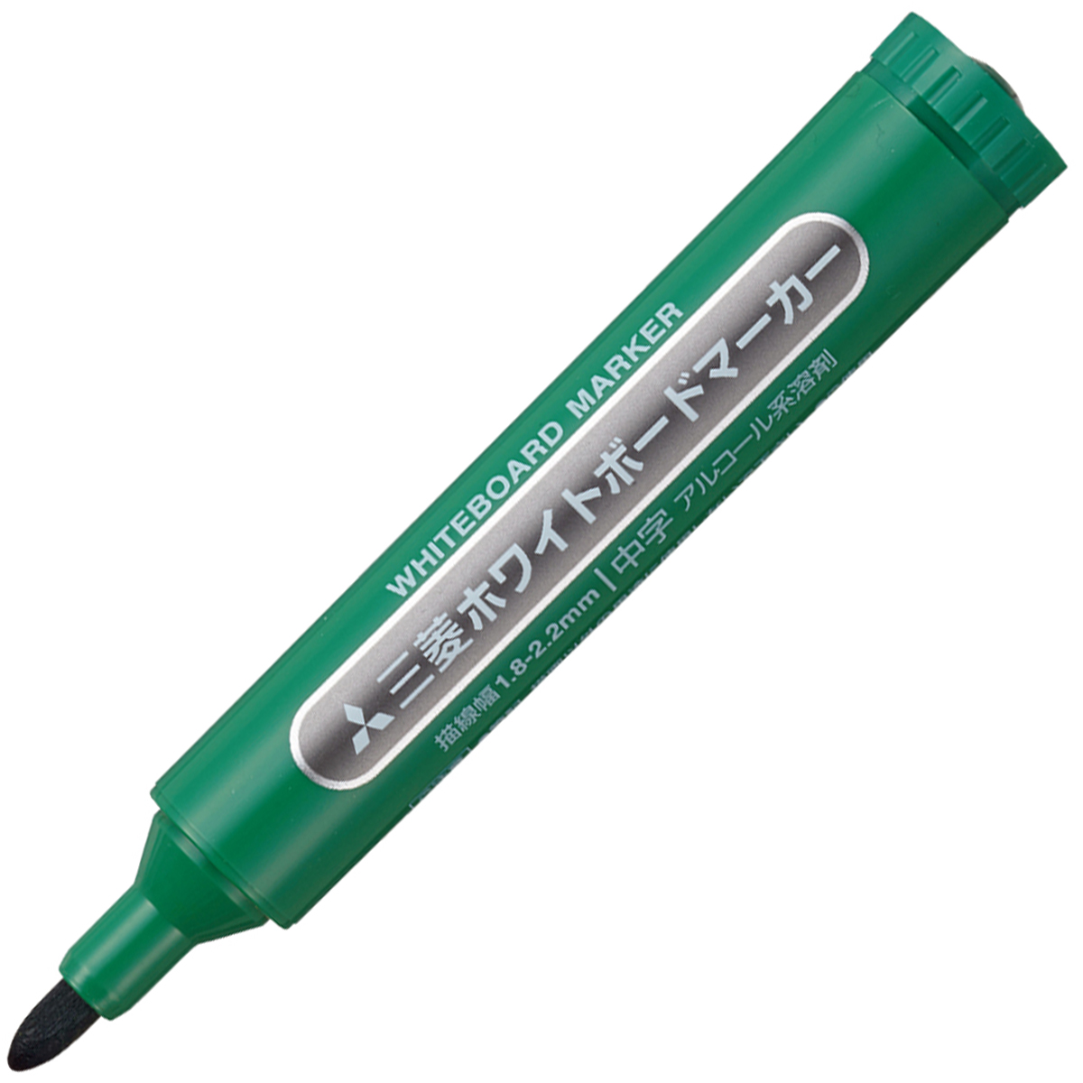 三菱鉛筆　ホワイトボートマーカー　中字　ＰＷＢ４Ｍ．６　緑