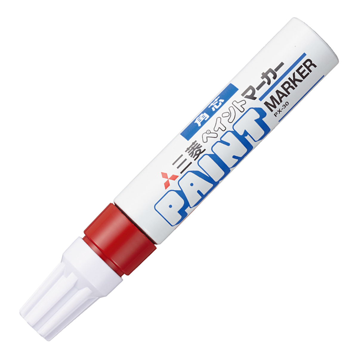 三菱鉛筆　油性マーカー　ペイントマーカー　太字角芯　ＰＸ３０．１５　赤