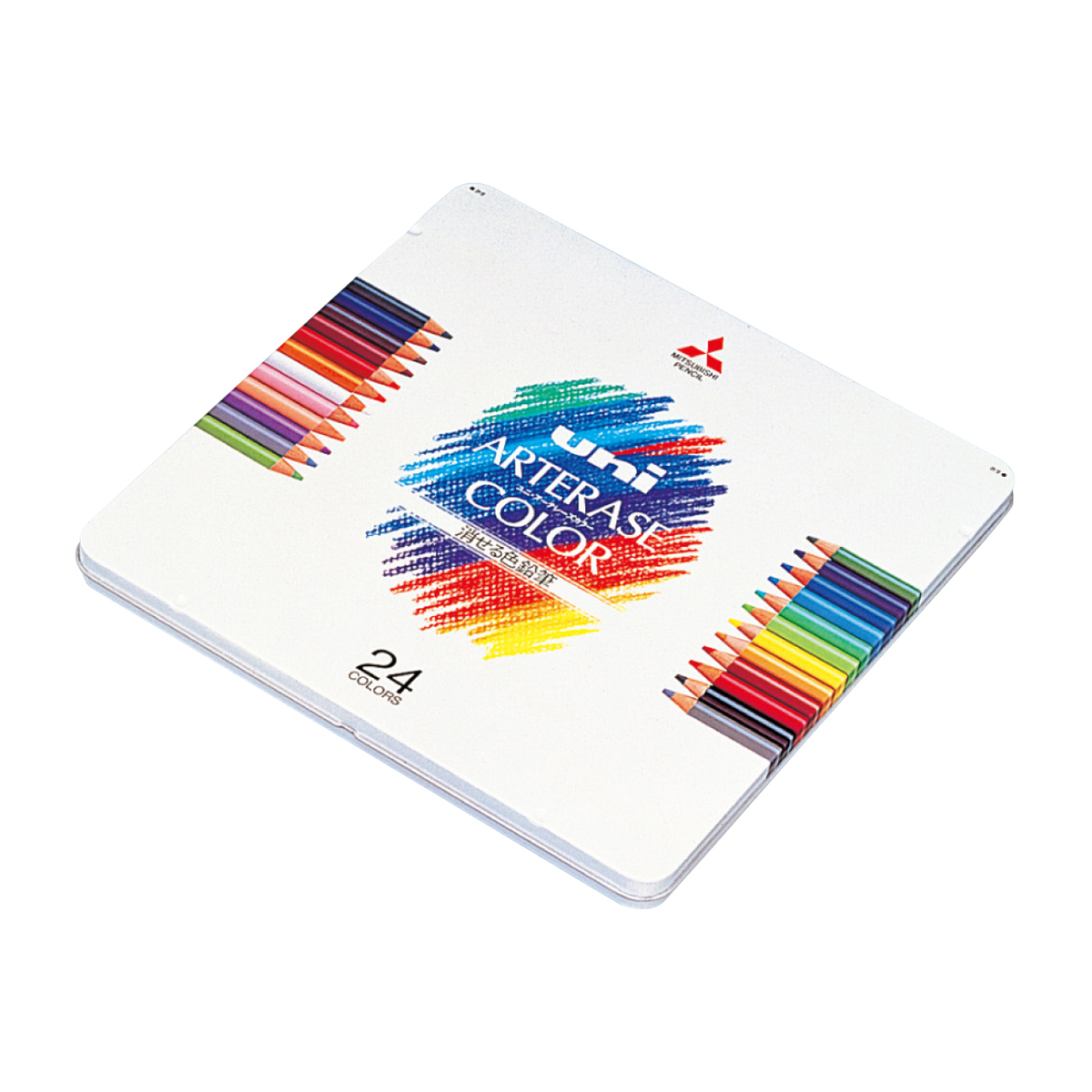 三菱鉛筆　色鉛筆ユニアーテレーズカラー　２４色セット　ＵＡＣ２４Ｃ　