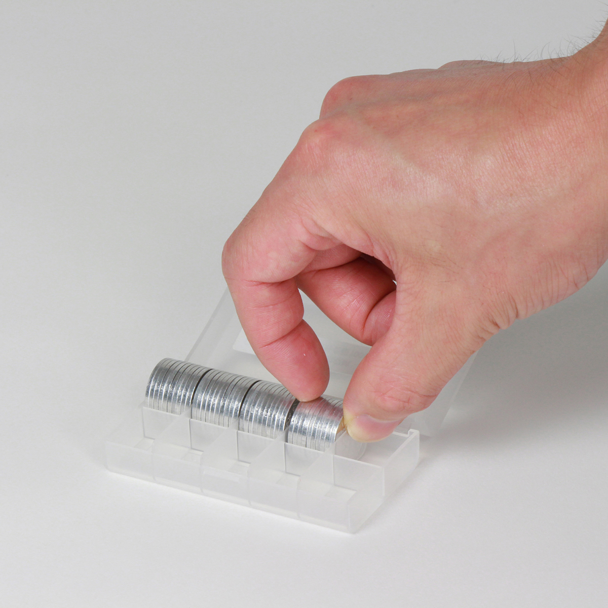 オープン工業　コインケース１円用　Ｍ－１Ｗ