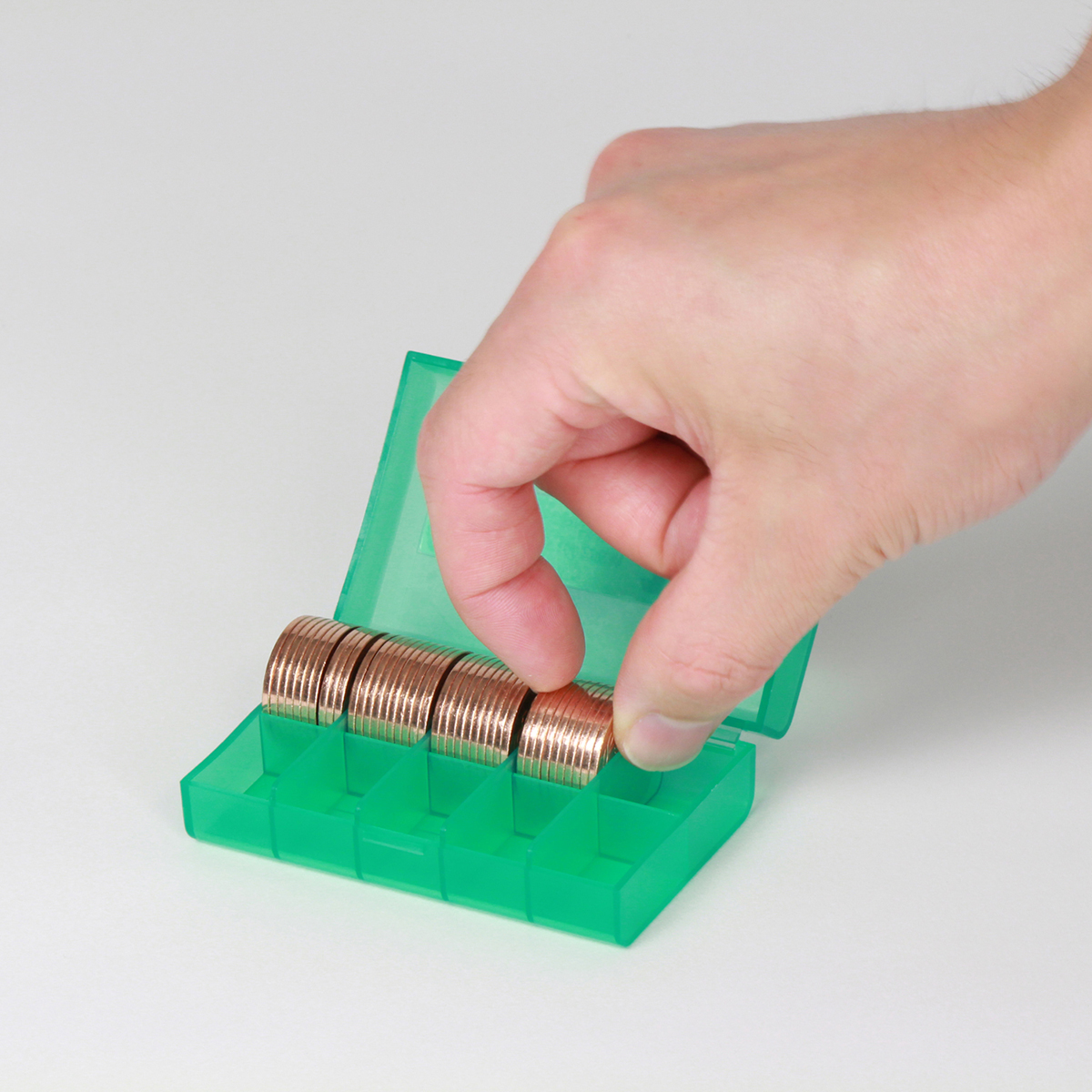 オープン工業　コインケース１０円用　Ｍ－１０Ｗ