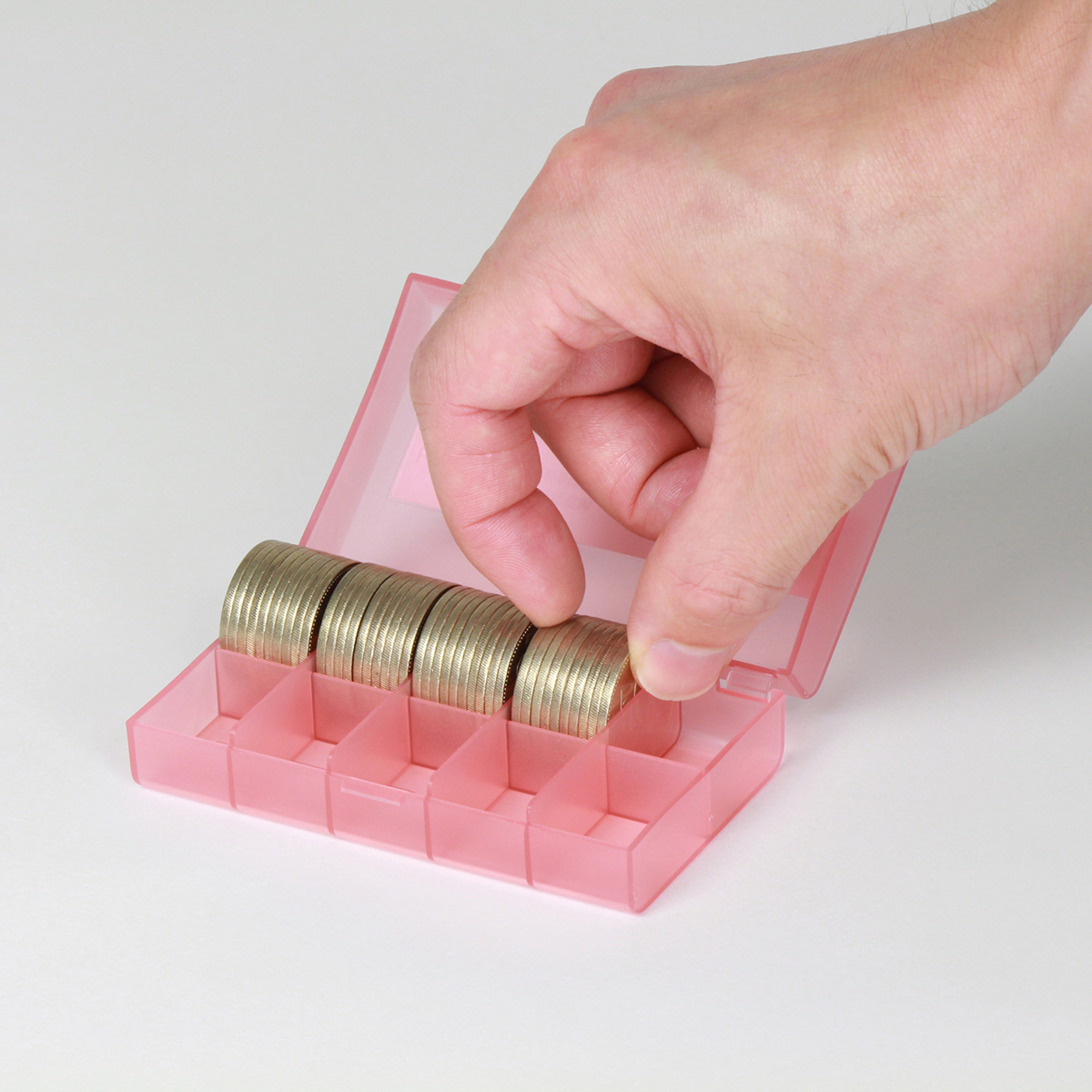 オープン工業　コインケース５００円用　Ｍ－５００Ｗ