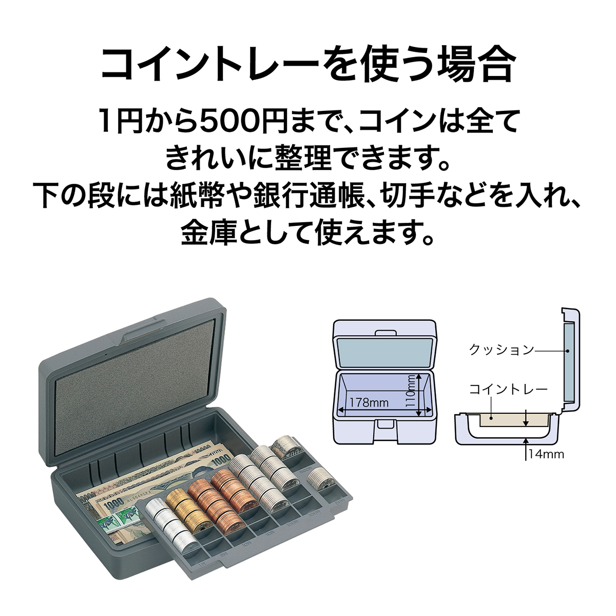 オープン工業　マイキャッシュケース　Ｍ－２０