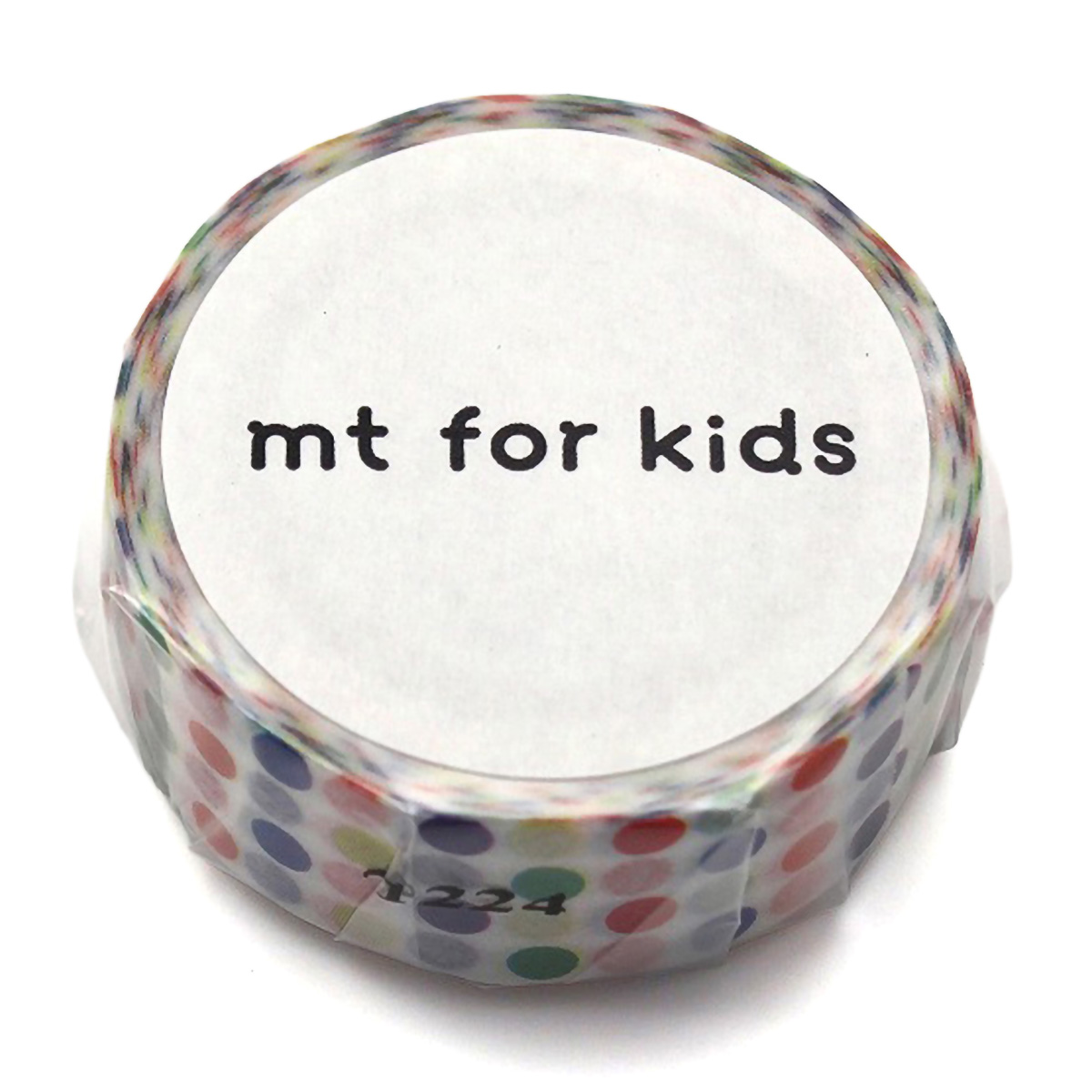 カモ井／マスキングテープ　ｍｔ　ｆｏｒ　ｋｉｄｓ　カラフル・ドット　ＭＴ０１ＫＩＤ００２