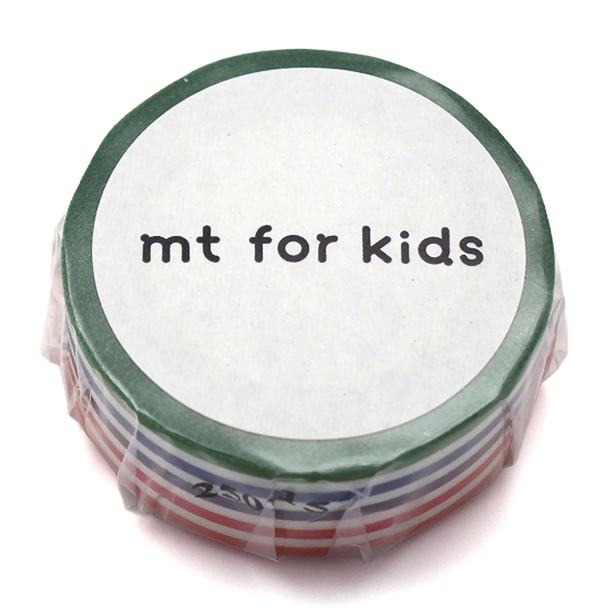 カモ井／マスキングテープ　ｍｔ　ｆｏｒ　ｋｉｄｓ　カラフル・ボーダー　ＭＴ０１ＫＩＤ００３