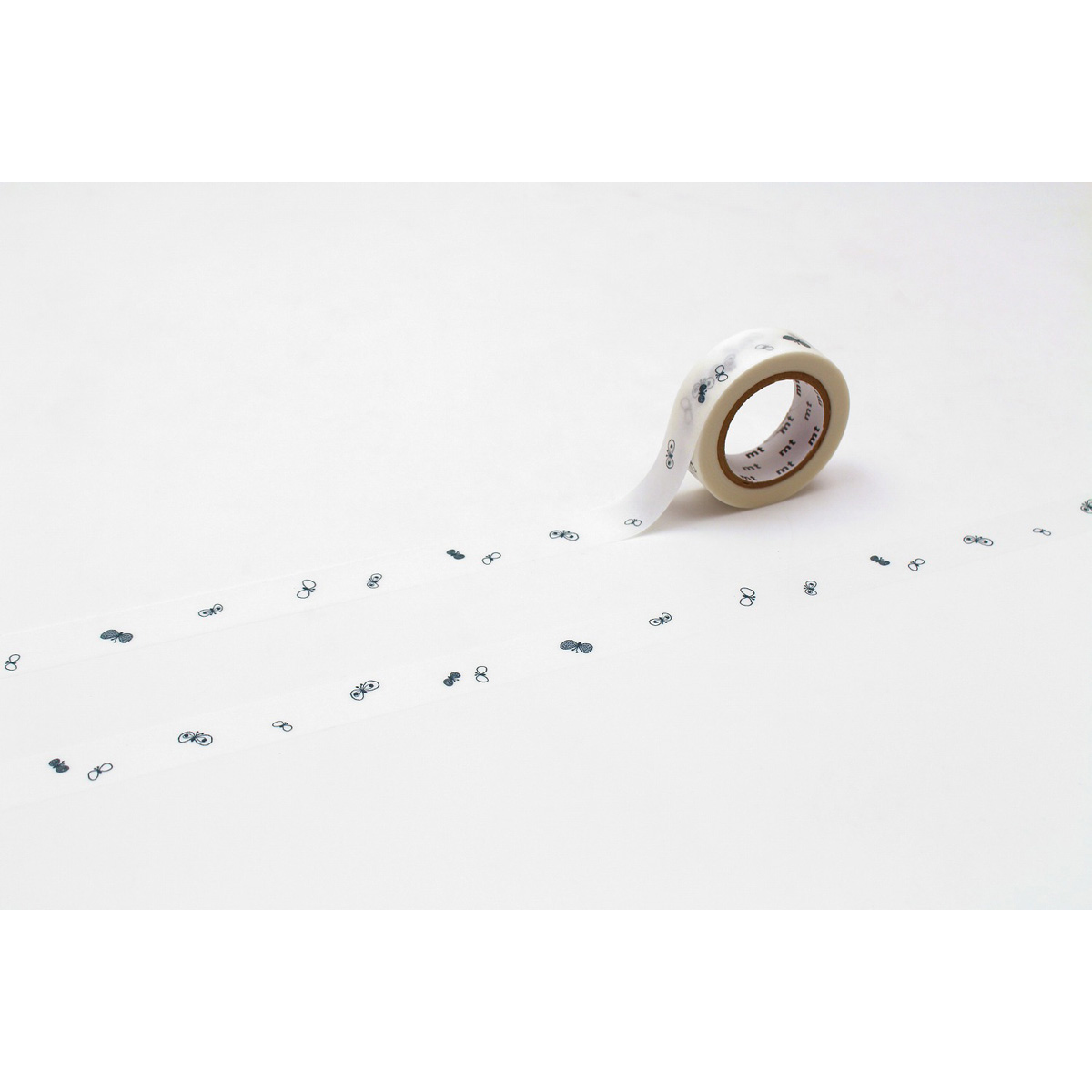 カモ井／マスキングテープ　ｍｔ　ミナペルホネン　ｃｈｏｕｃｈｏ　ｌｏｇｏ・ｎａｖｙ　ＭＴＭＩＮＡ１３