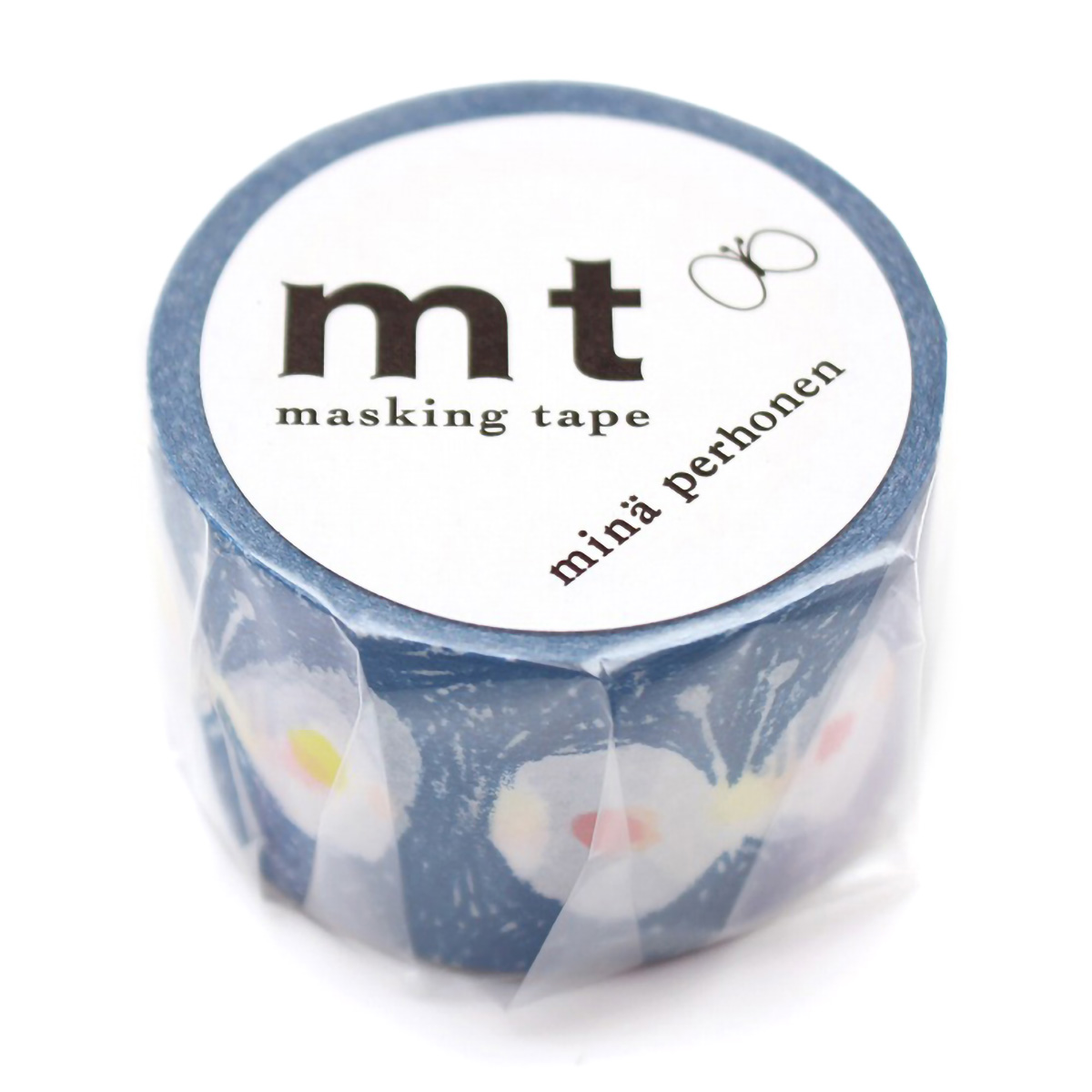 カモ井／マスキングテープ　ｍｔ　ミナペルホネン　ｈａｎａ　ｈａｎｅ・ｂｌｕｅ　ＭＴＭＩＮＡ２０