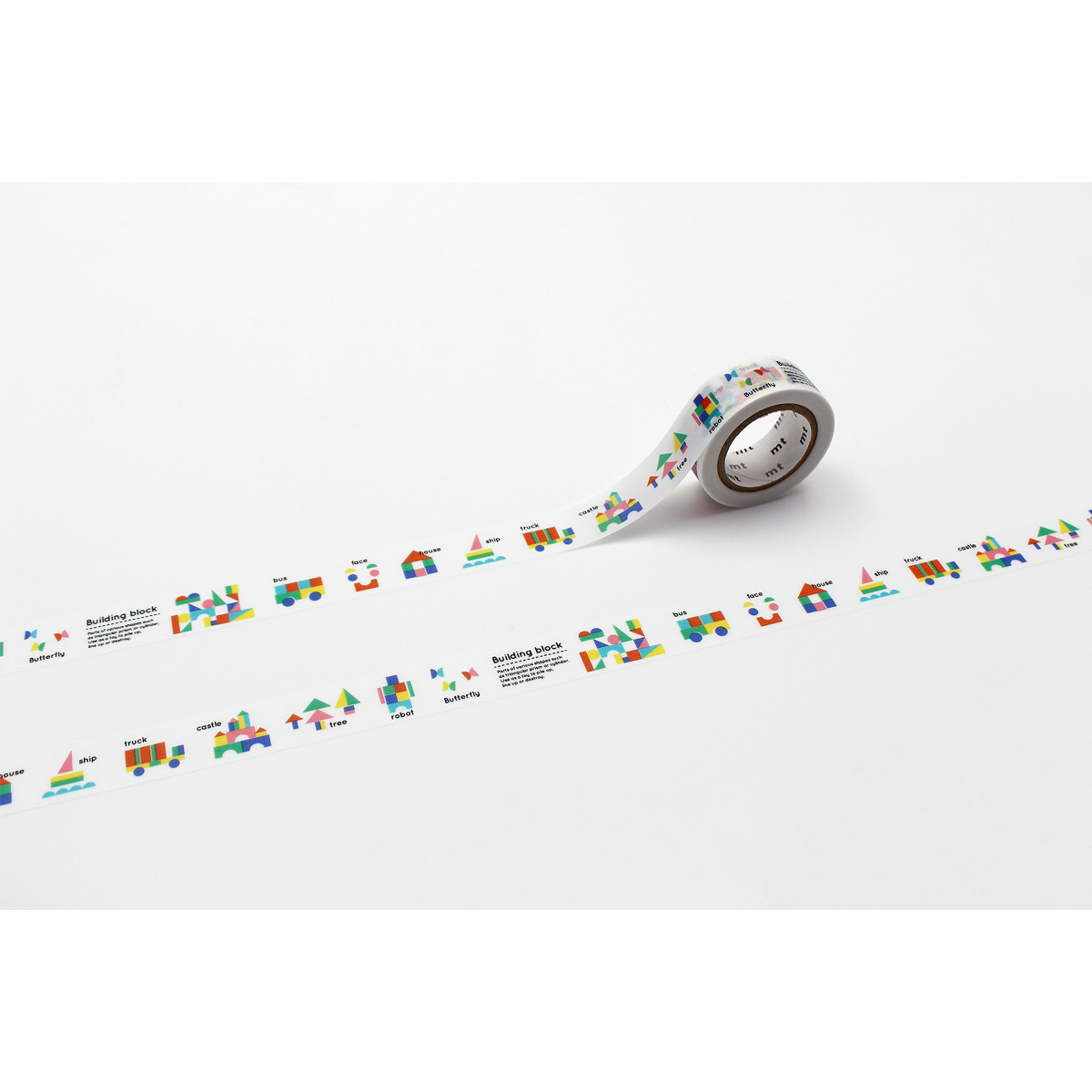 カモ井／マスキングテープ　ｍｔ　ｆｏｒ　ｋｉｄｓ　積み木　ＭＴ０１ＫＩＤ０２６