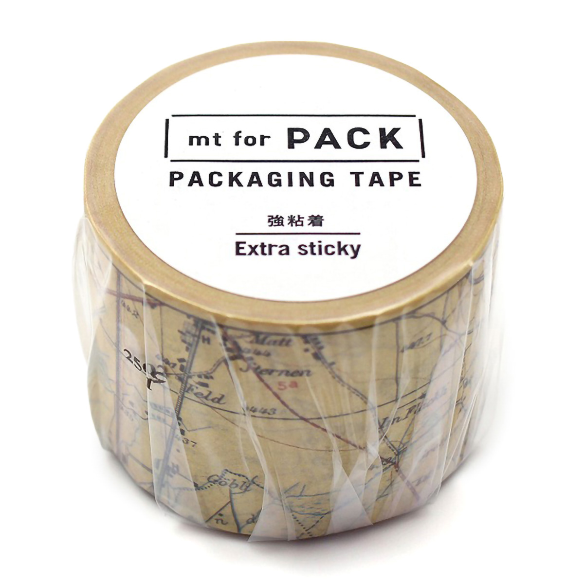 カモ井／マスキングテープ　ｍｔ　ｆｏｒ　ＰＡＣＫ　地図・ヴィンテージ　ＭＴＰＡＣＫ１３