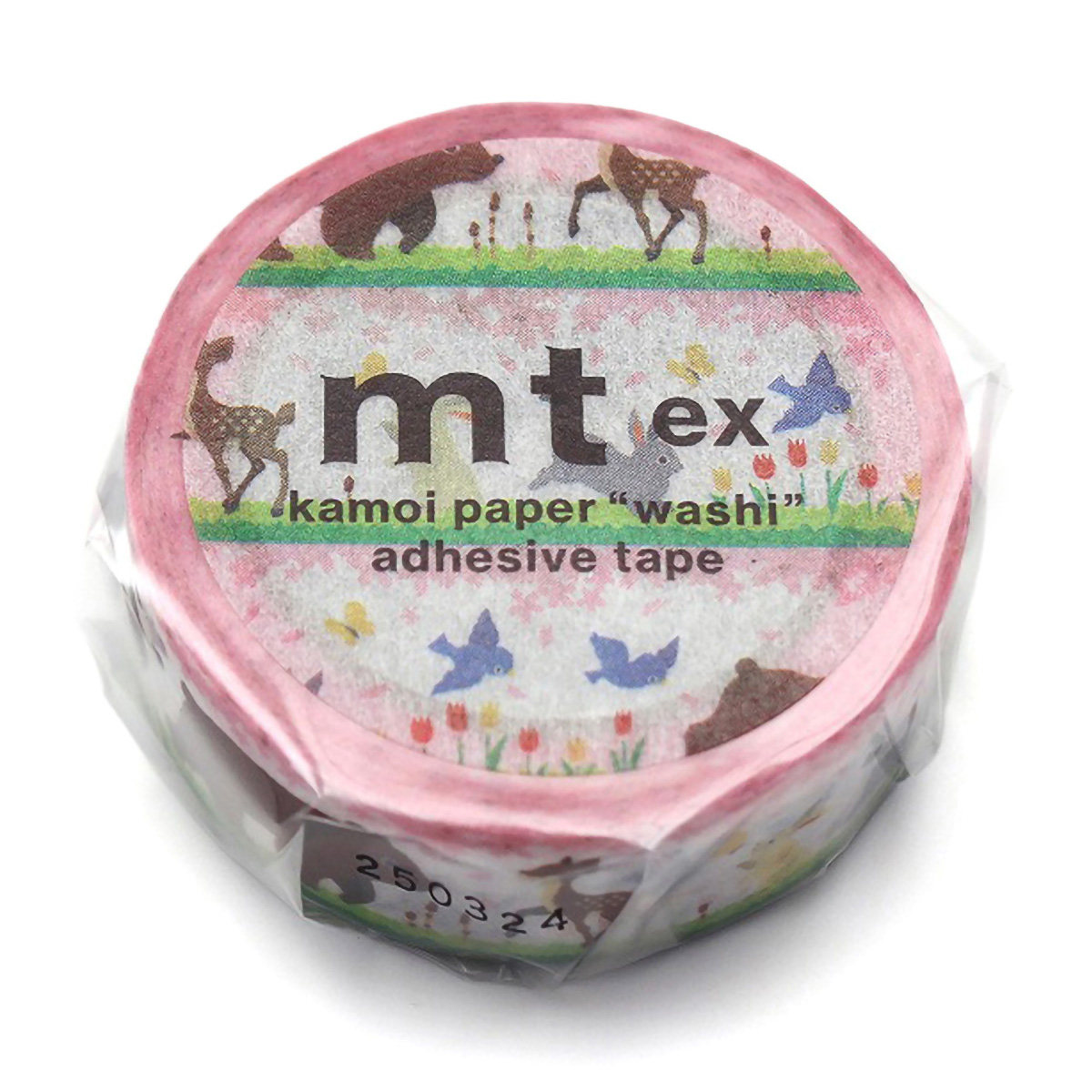 カモ井／マスキングテープ　ｍｔ　ｅｘ　冬眠から目覚めた動物たち　ＭＴＥＸ１Ｐ１６２