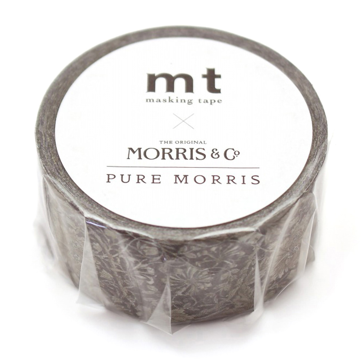 カモ井／マスキングテープ　ｍｔ　Ｍｏｒｒｉｓ　＆　Ｃｏ．　Ｐｕｒｅ　Ｈｏｎｅｙｓｕｃｋｌｅ　＆　Ｔｕｌｌｉｐ　Ｂｌａｃｋ　ｉｎｋ　ＭＴＷＩＬＬ１８