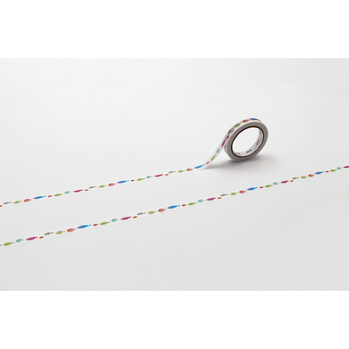 カモ井／マスキングテープ　ｍｔ　ｅｘ　おさかなライン　ＭＴＥＸ１Ｐ１７８