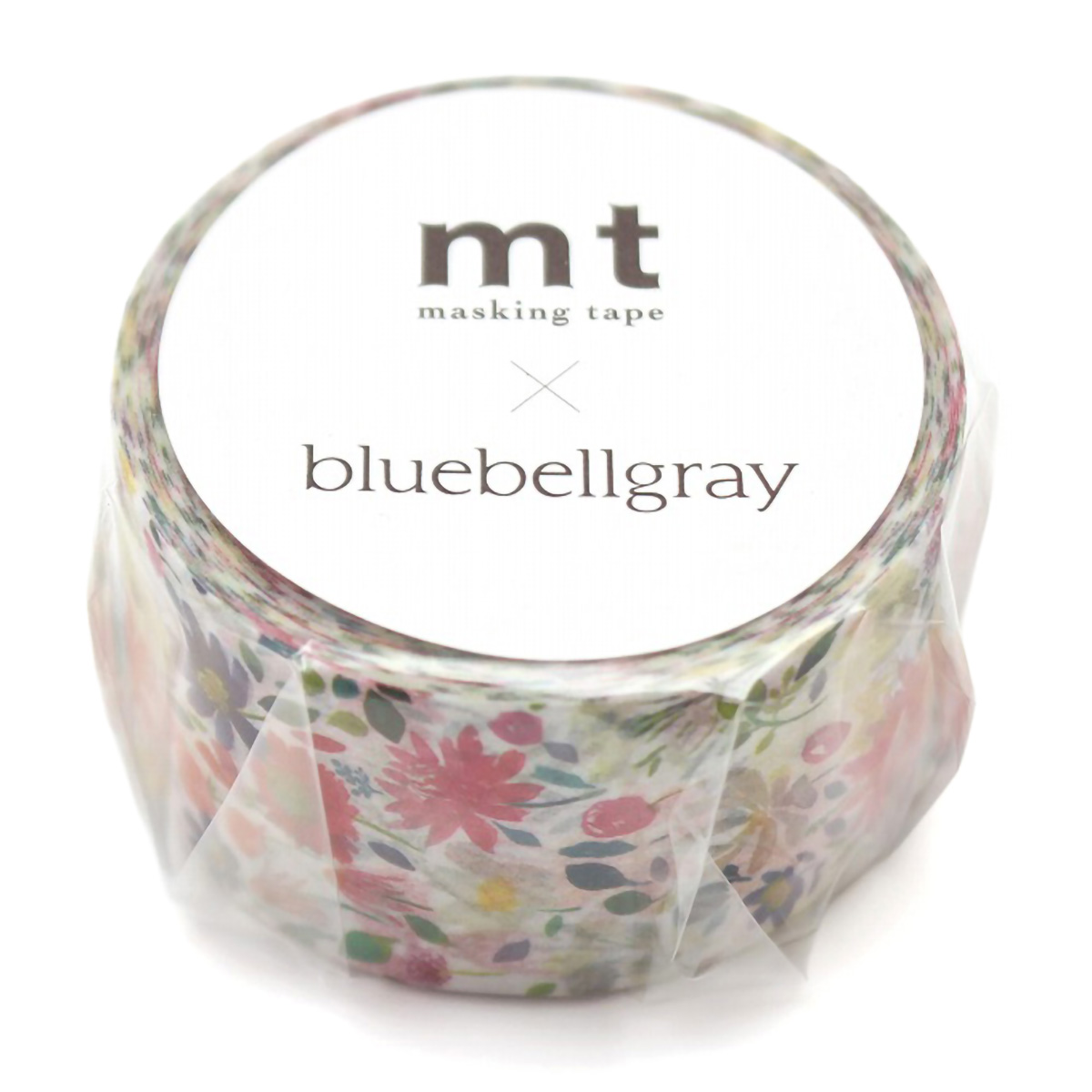 カモ井／マスキングテープ　ｍｔ　ｂｌｕｅｂｅｌｌｇｒａｙ　Ｚｉｎｎｉａ　ＭＴＢＬＵＥ０４