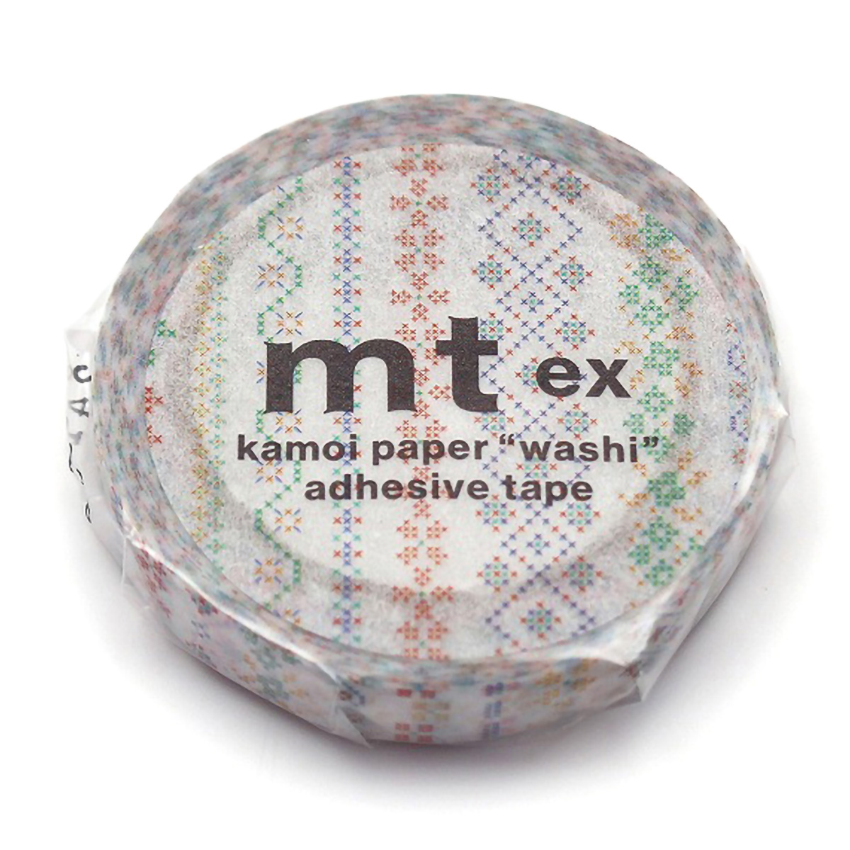 カモ井／マスキングテープ　ｍｔ　ｅｘ　刺繍ライン　ＭＴＥＸ１Ｐ１８４