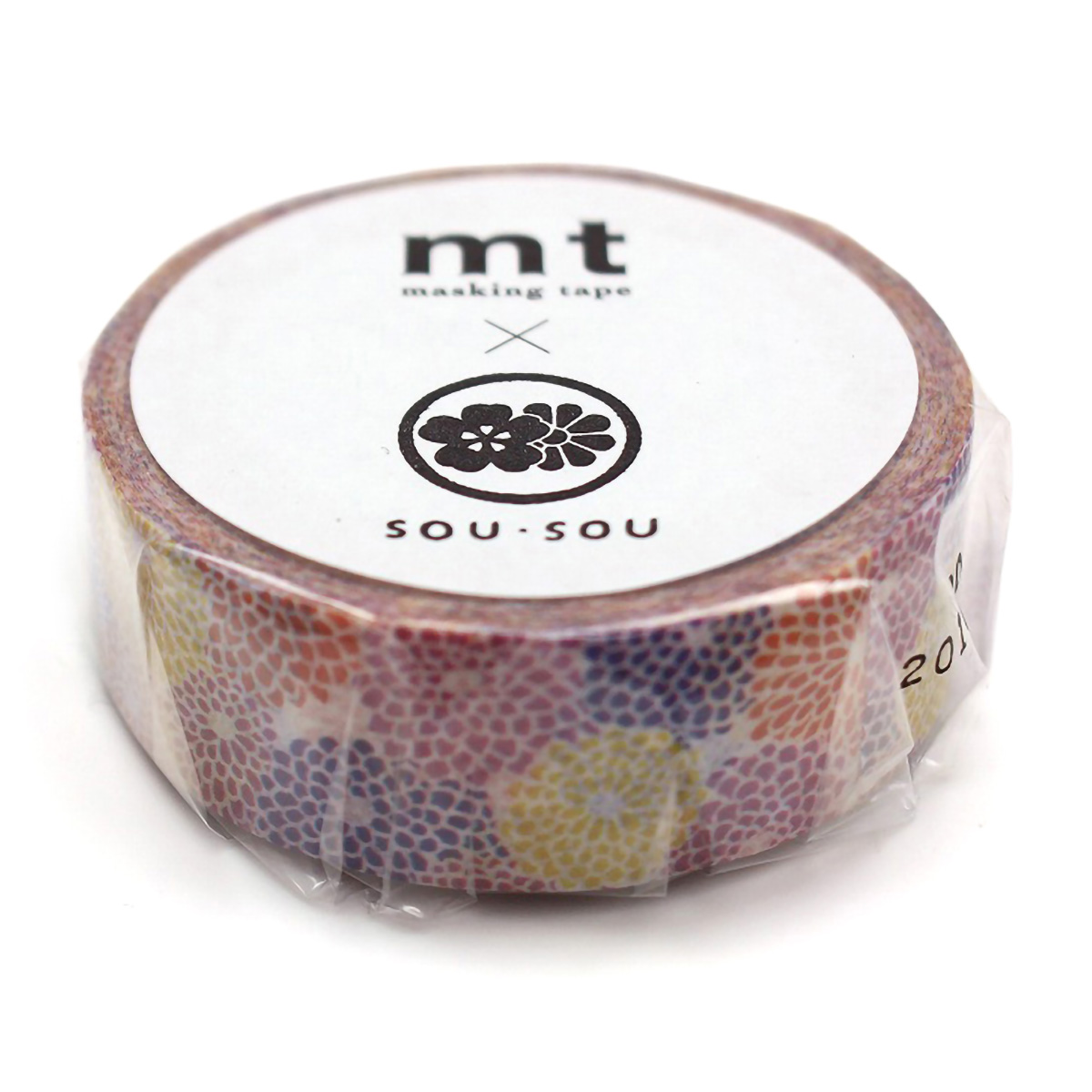 カモ井／マスキングテープ　ｍｔ　ＳＯＵ・ＳＯＵ　菊づくし　ＭＴＳＯＵ０９