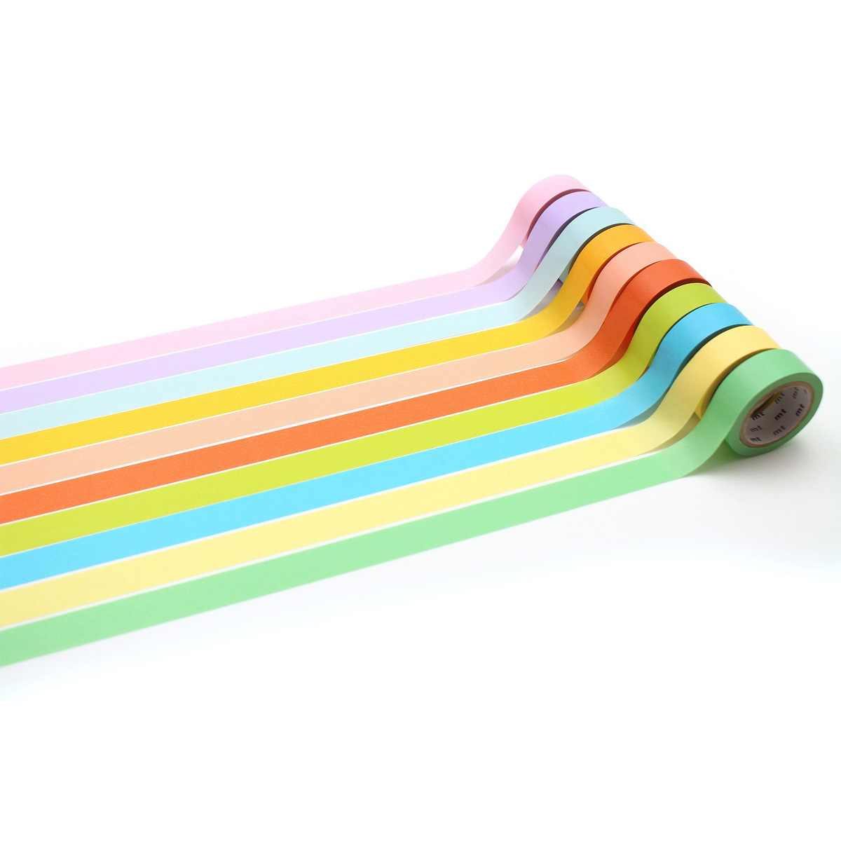 カモ井／マスキングテープ　ｍｔ　１０Ｐ　明るい色２　ＭＴ１０Ｐ００３Ｒ