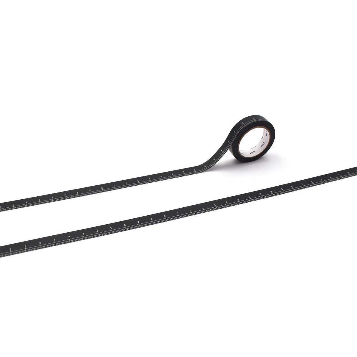カモ井／マスキングテープ　ｍｔ　ｅｘ　黒地定規　ＭＴＥＸ１Ｐ２００