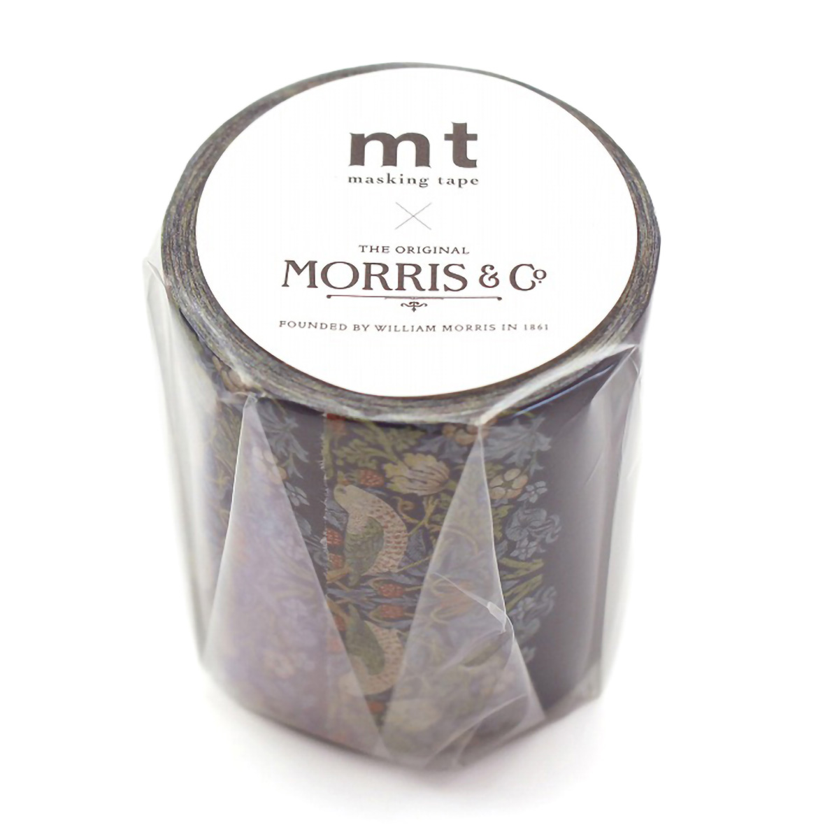 カモ井／マスキングテープ　ｍｔ　Ｍｏｒｒｉｓ　＆　Ｃｏ．　Ｓｔｒａｗｂｅｒｒｙ　Ｔｈｉｅｆ　Ｉｎｄｉｇｏ／Ｍｉｎｅｒａｌ　ＭＴＷＩＬＬ２６