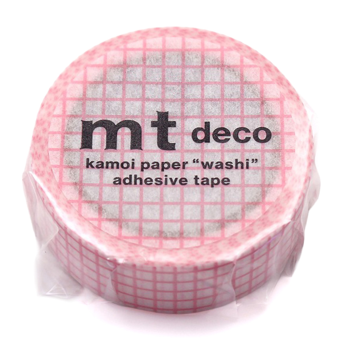 カモ井／マスキングテープ　ｍｔ　１Ｐ　方眼・さくら　ＭＴ０１Ｄ３９３Ｒ