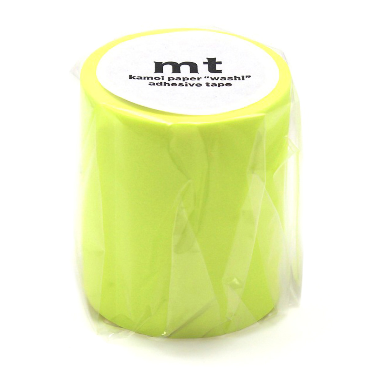 カモ井／マスキングテープ　ｍｔ　ショッキングイエロー　５０ｍｍ　ＭＴ５Ｗ２２８