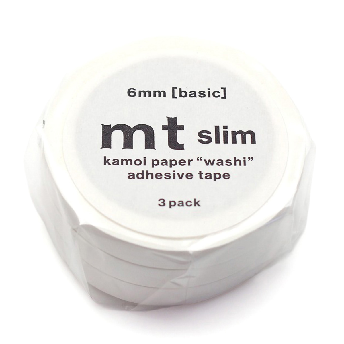 カモ井／マスキングテープ　ｍｔ　ｓｌｉｍ　Ｋ　マットホワイト　ＭＴＳＬＩＭ２３Ｒ